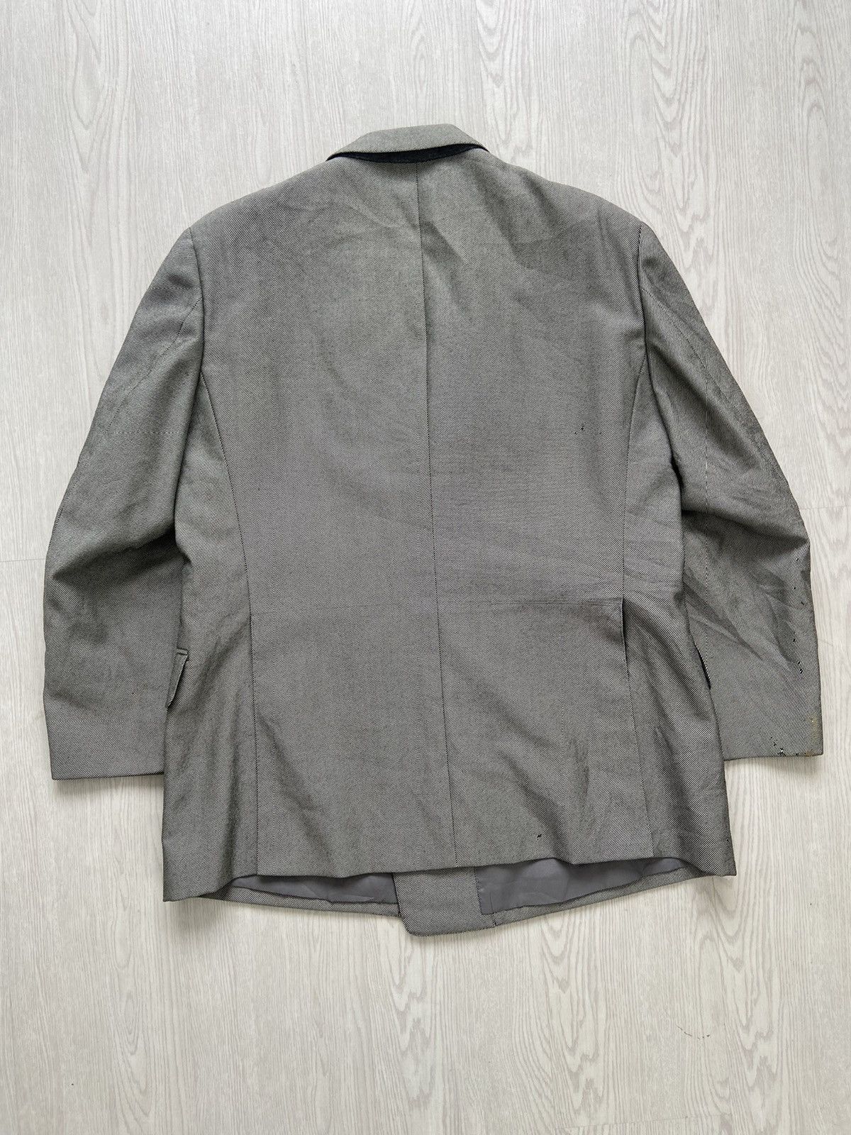 Burberry Vintage Burberry’s Wool & Mohair Double Breasted Jacket Size 40L - 4 Thumbnail