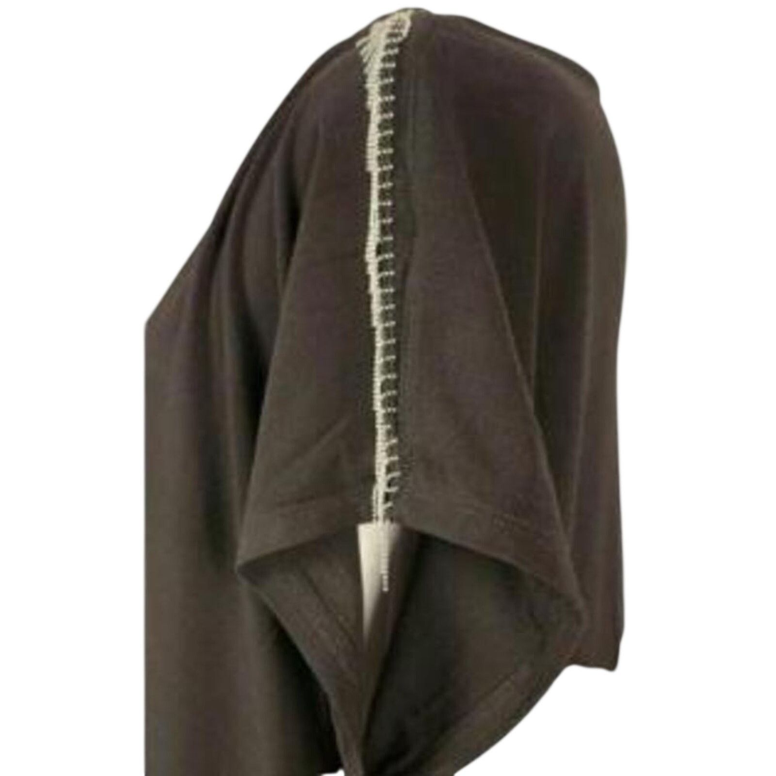 Other 89th + Madison Black Fringe Shoulder Blouse Size 2X NWT Size XXL / US 16-18 / IT 52-54 - 4 Thumbnail