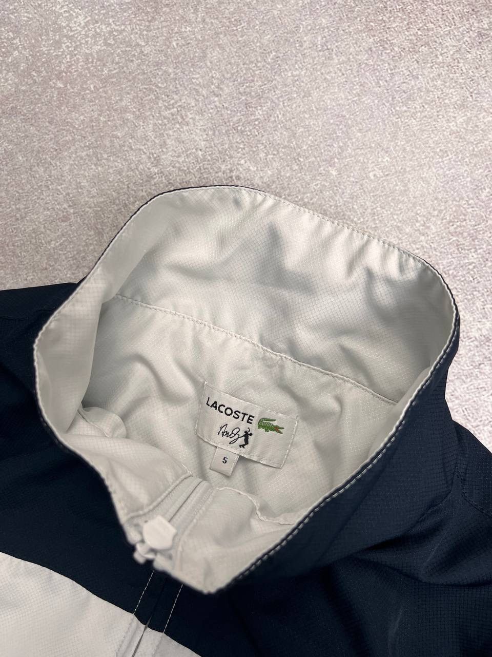 Lacoste Vintage Lacoste Nylon Baggy Olympic Zip Jacket Y2K Size US M / EU 48-50 / 2 - 5 Thumbnail