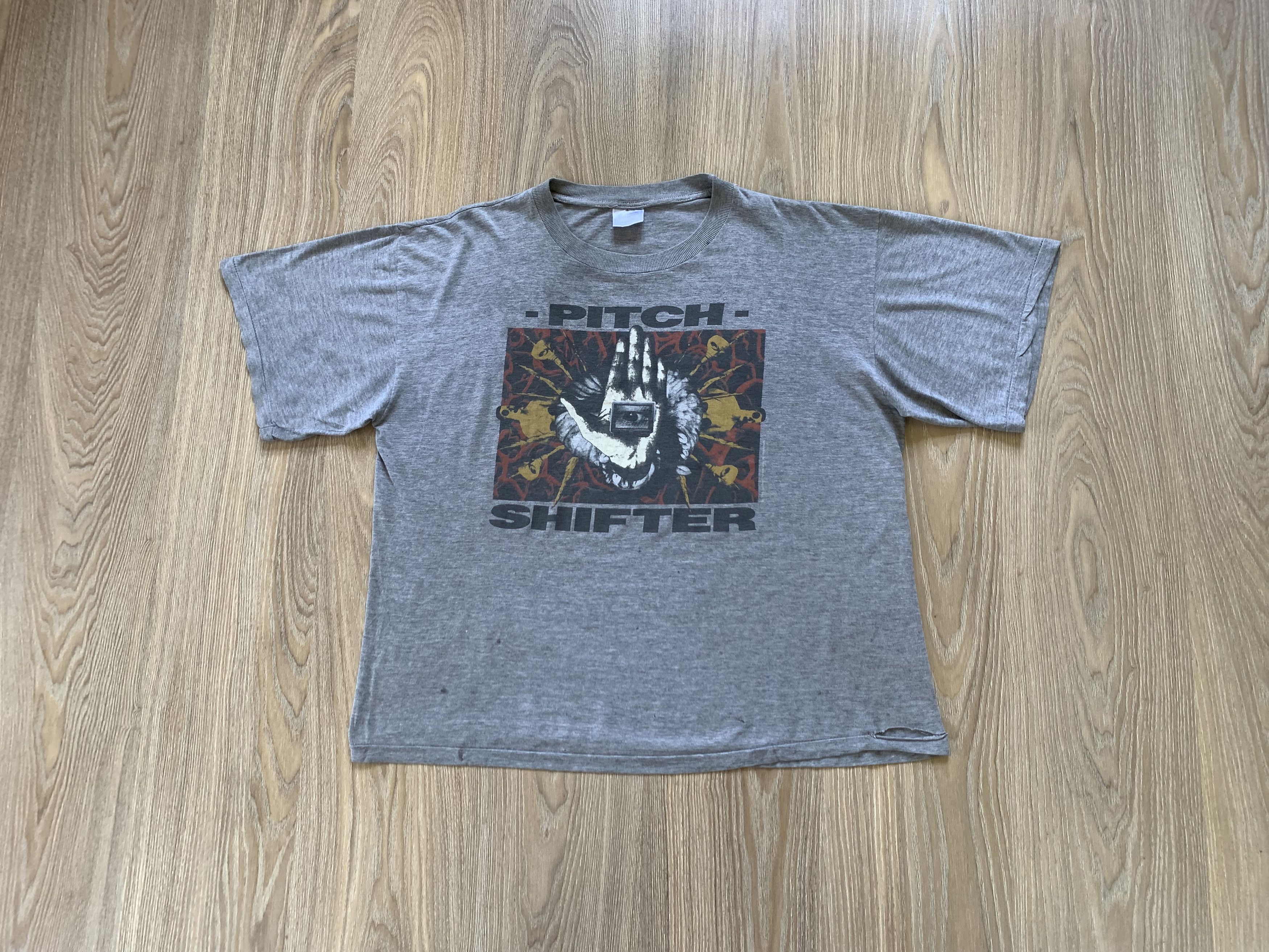 Band Tees × Vintage Pitch Shifter A Step Back To The Days Of Book Burning Size US XL / EU 56 / 4 - 1 Thumbnail