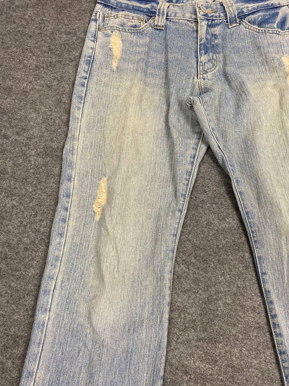 Japanese Brand j-honey japanese brand distressed denim nice design Size US 33 - 8 Thumbnail