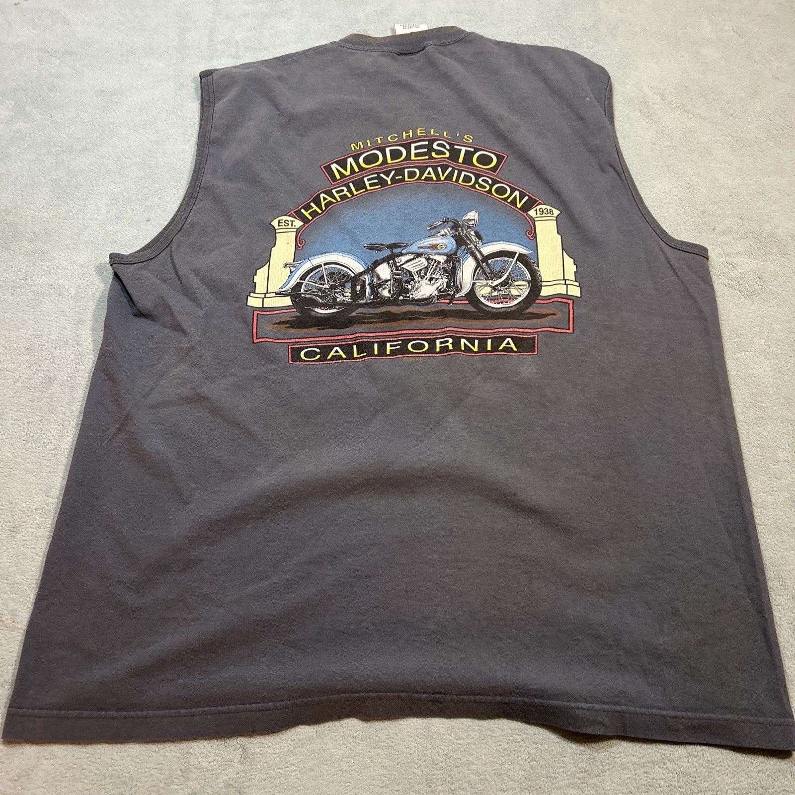 Harley Davidson Harley Davidson Tank Top Shirt Women 2X Modest California Size XXL / US 16-18 / IT 52-54 - 13 Thumbnail
