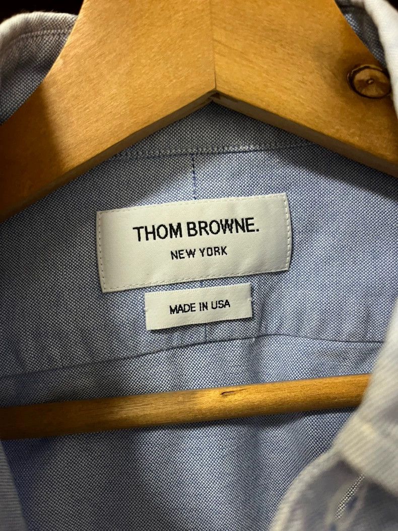 Thom Browne Thom Browne Size 1Anchor Sleeve Embroidered Shirt 2501-Next Size US S / EU 44-46 / 1 - 2 Thumbnail