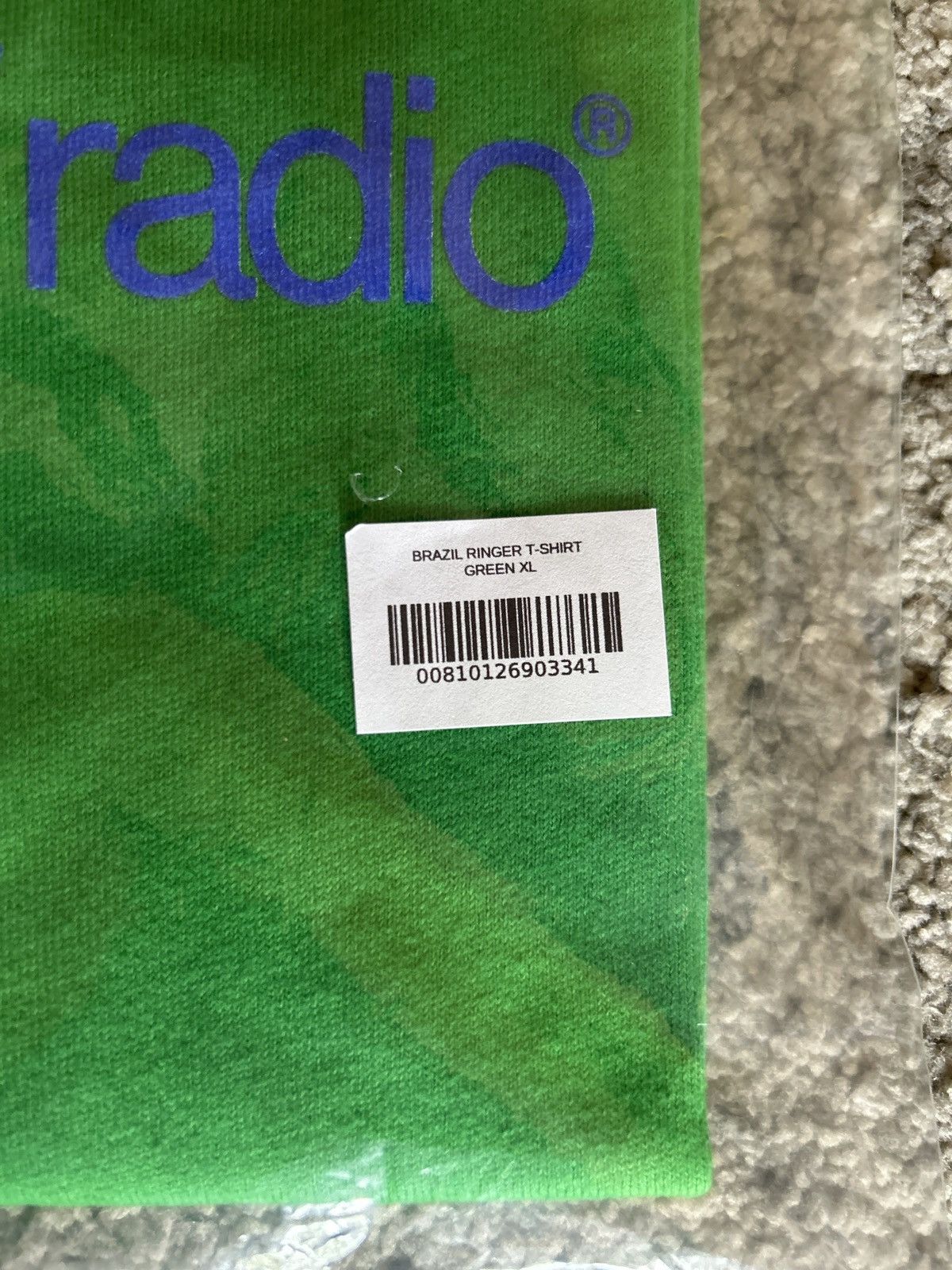 Frank Ocean SEALED Blonded Radio Brazil Ringer Tee Size US XL / EU 56 / 4 - 4 Thumbnail