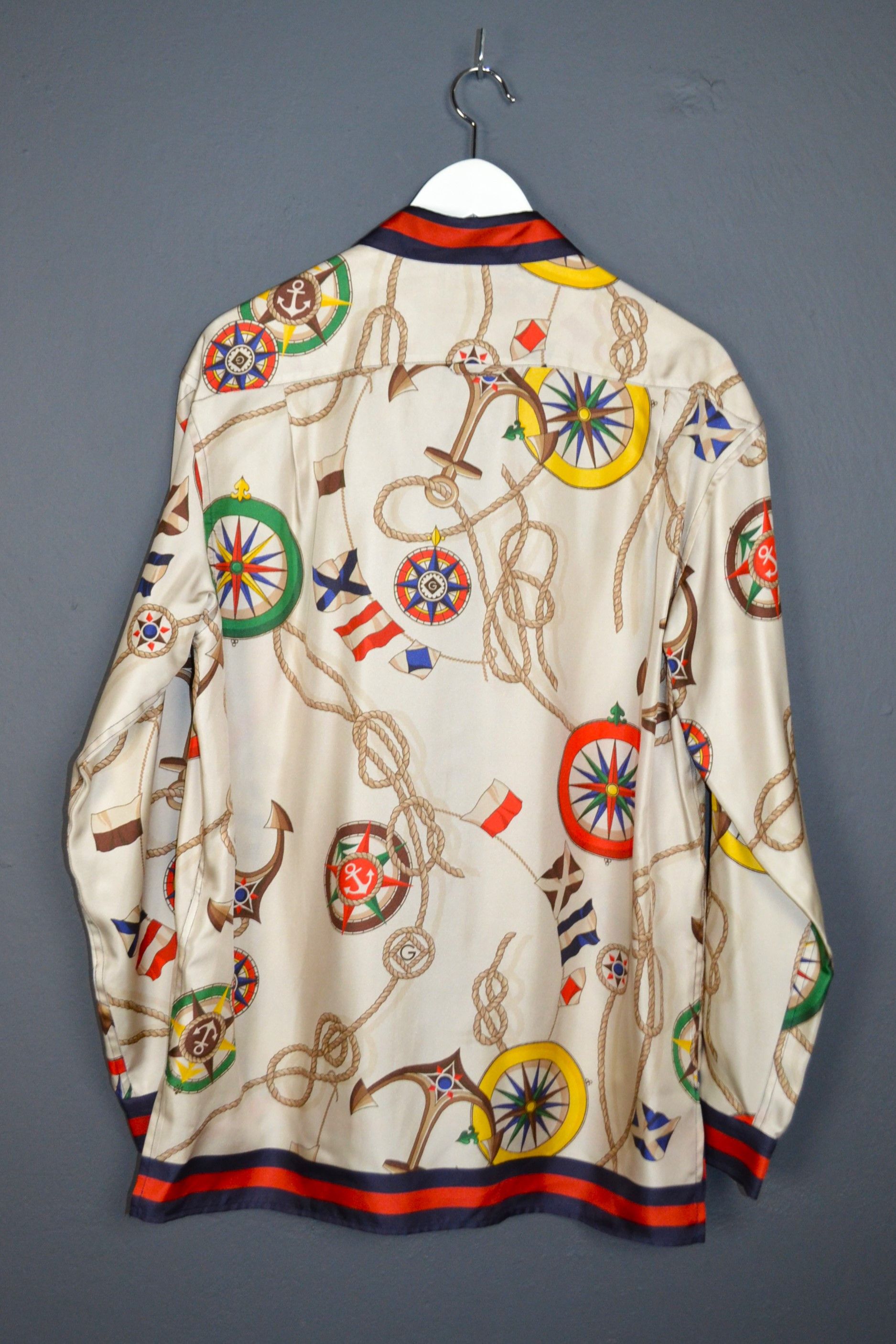 Gant Gant Sailing Print Silk Shirt S Size US S / EU 44-46 / 1 - 9 Thumbnail