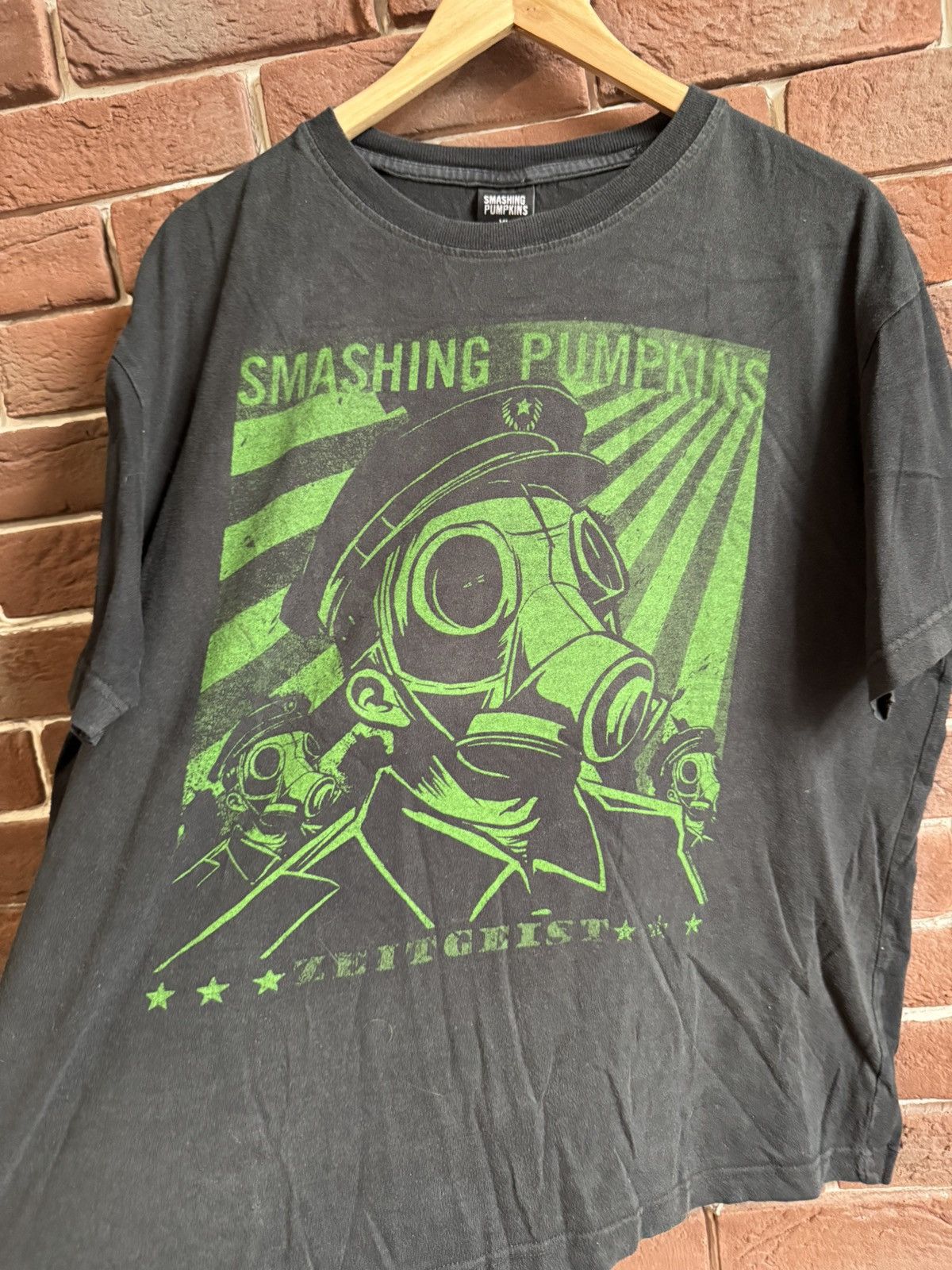 Band Tees Smashing Pumpkins Zeitgeist Y2K 00s Grunge Band Tee Black L Size US L / EU 52-54 / 3 - 2 Thumbnail