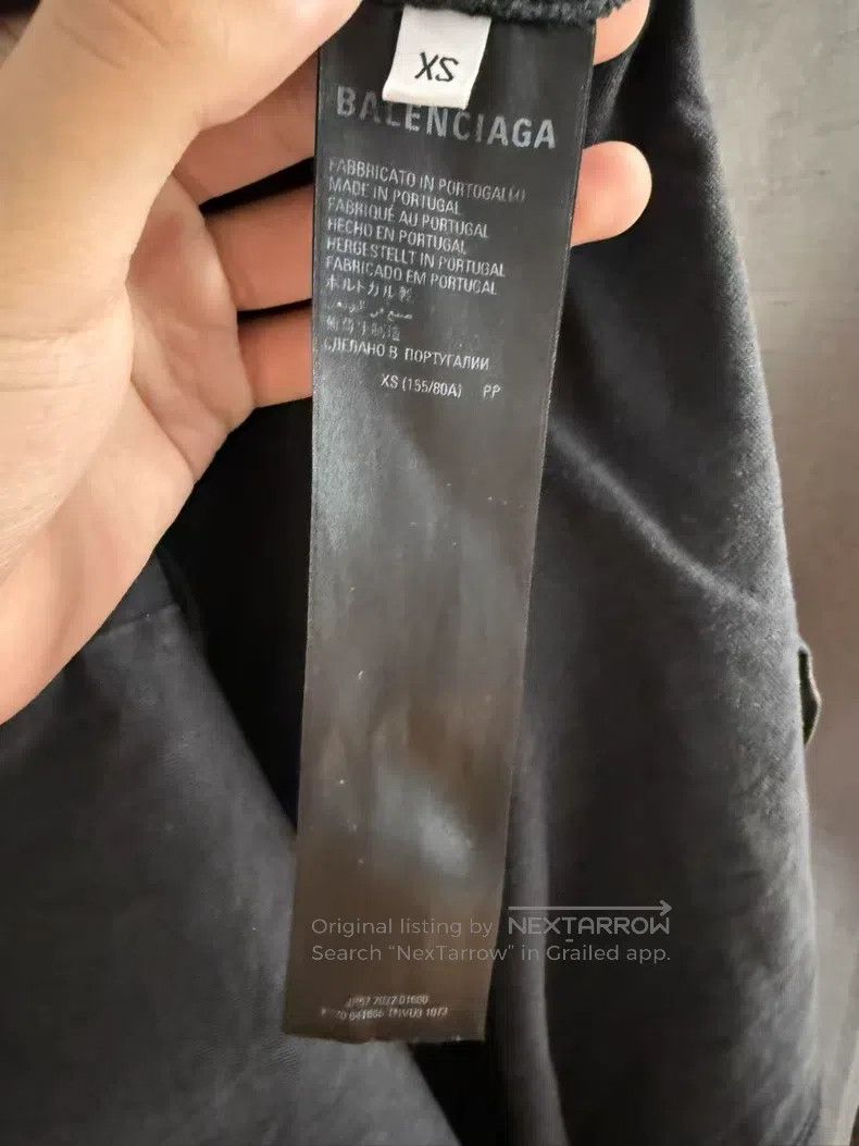 Balenciaga Balenciaga Crystal Logo Short-Sleeve Size US XS / EU 42 / 0 - 4 Thumbnail