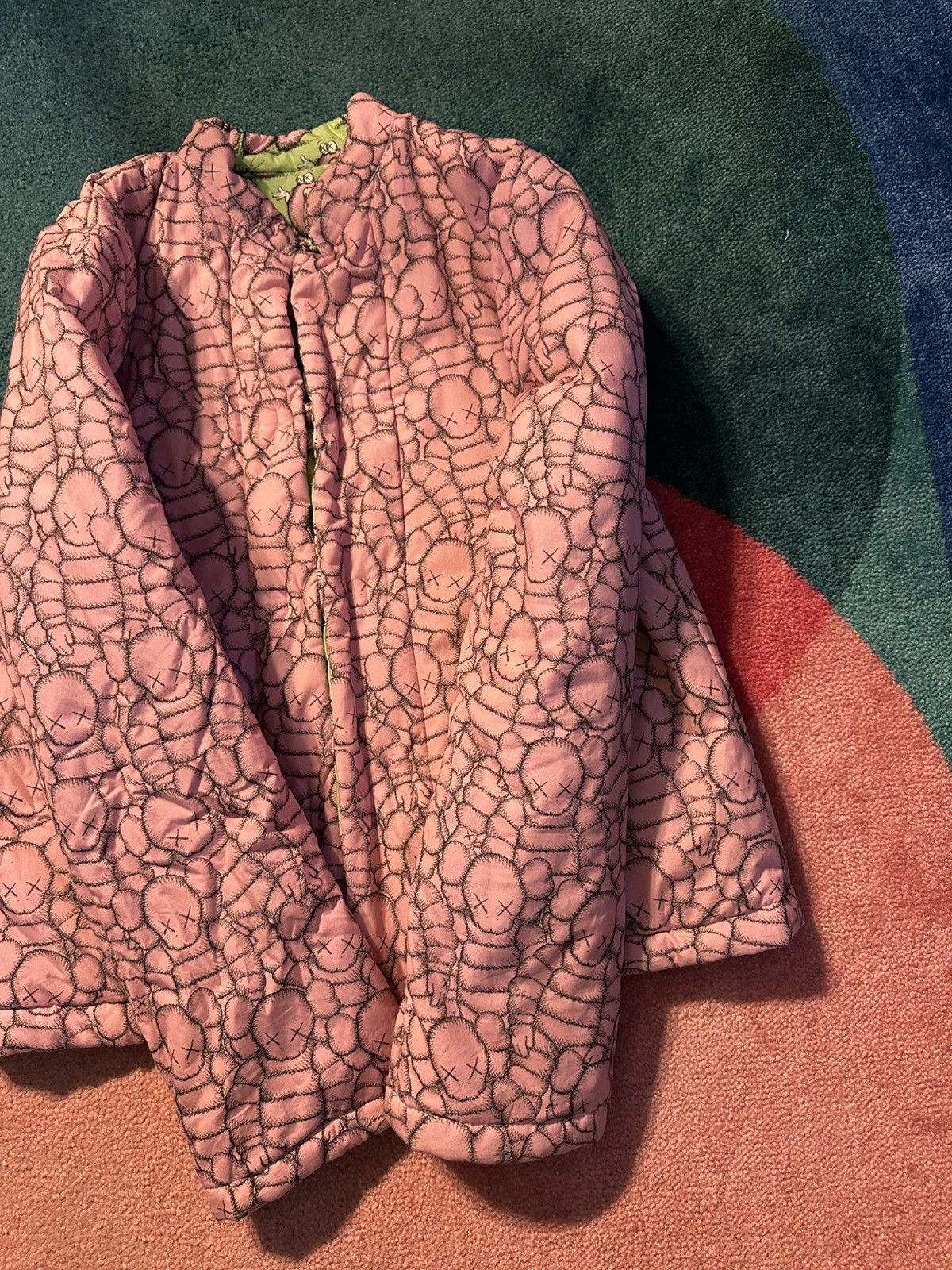 Comme des Garcons SHIRT × Kaws Comme Des Garçons Shirt x Kaws Padded Jacket Size US XL / EU 56 / 4 - 3 Thumbnail