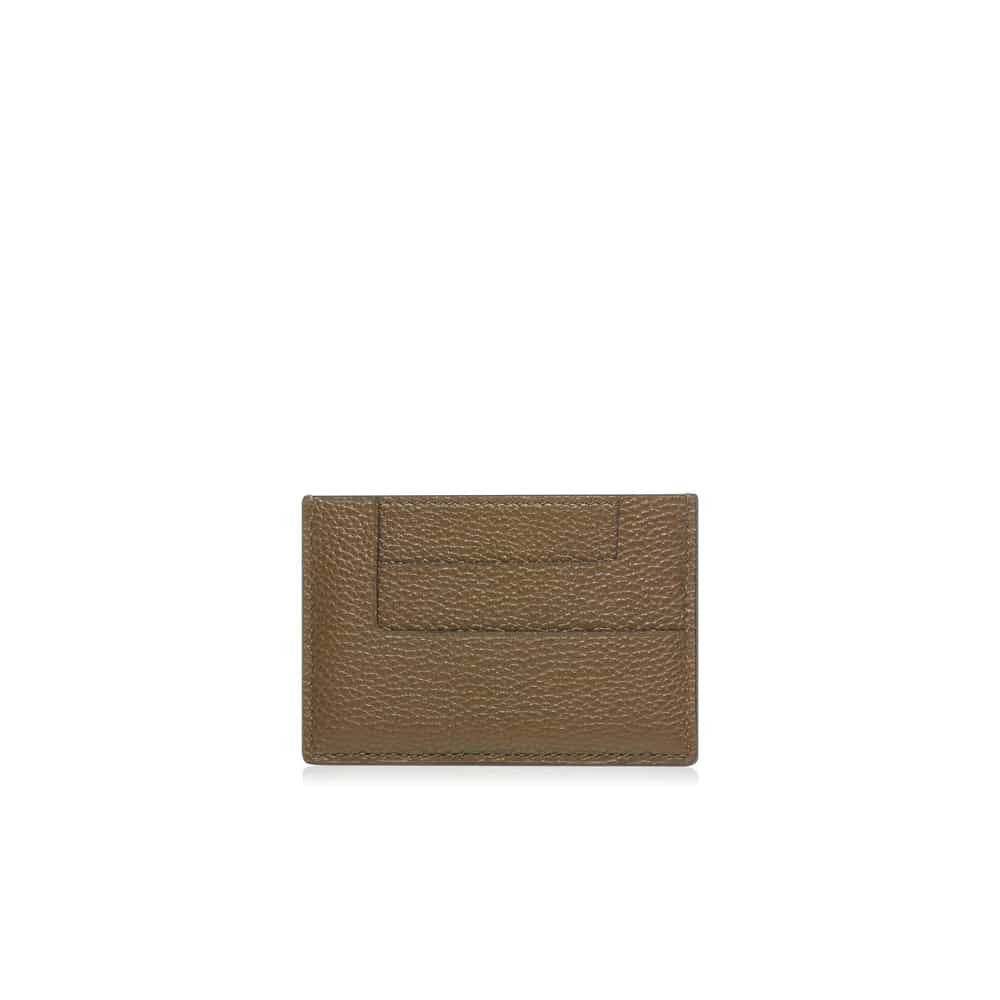 Tom Ford o1loc1c0724 Size: OS / Leather Card Holder in Dark Brown Size ONE SIZE - 2 Thumbnail