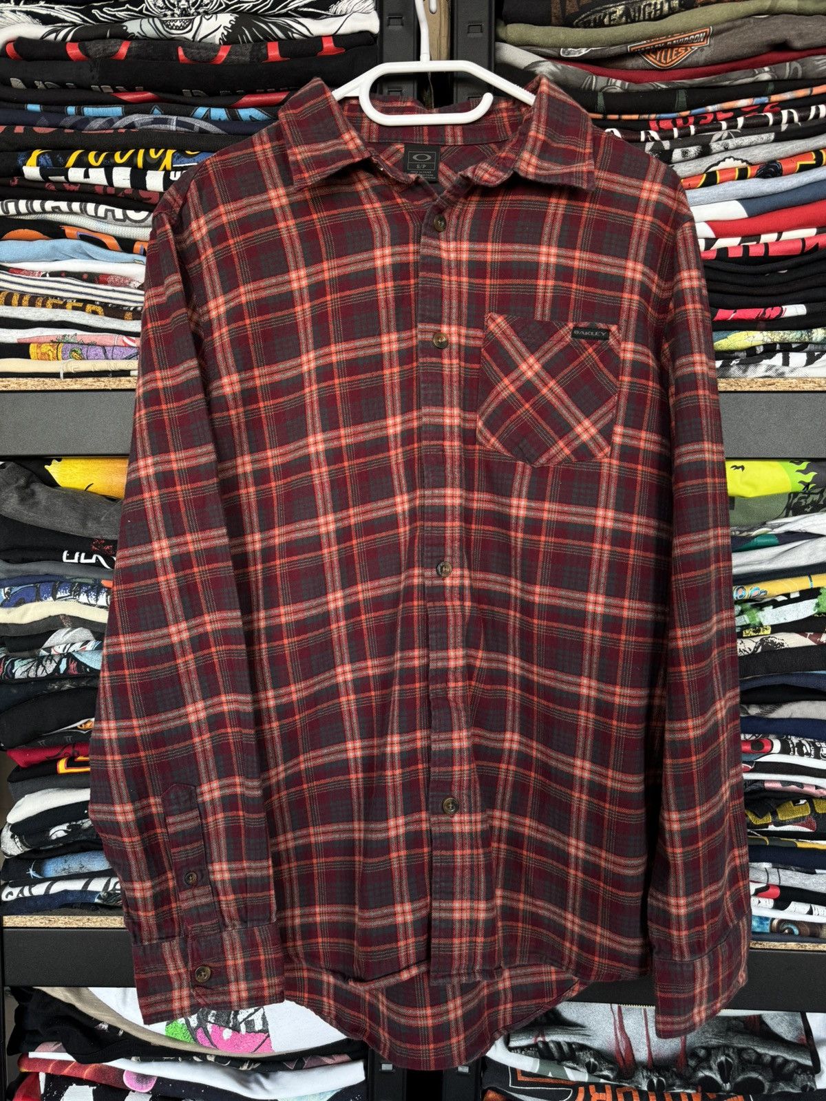 Oakley Oakley vintage streetwear flannel Y2K Size US S / EU 44-46 / 1 - 1 Thumbnail