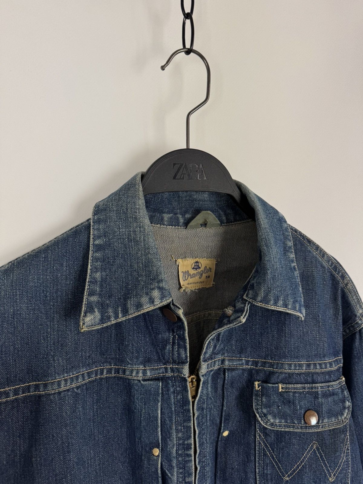 Wrangler 50-60’s Vintage Rare Wrangler 11MJZ Early Blue Bell Jacket Size US M / EU 48-50 / 2 - 3 Thumbnail
