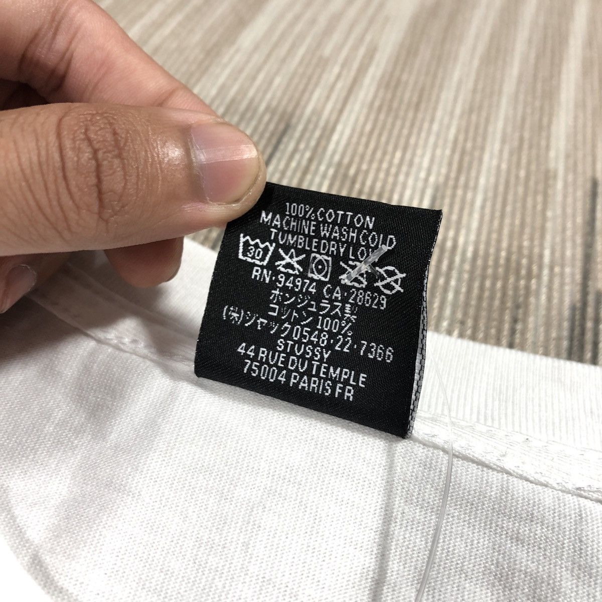 Stussy × Vintage Stussy Burning Stock Tee Size US M / EU 48-50 / 2 - 6 Thumbnail
