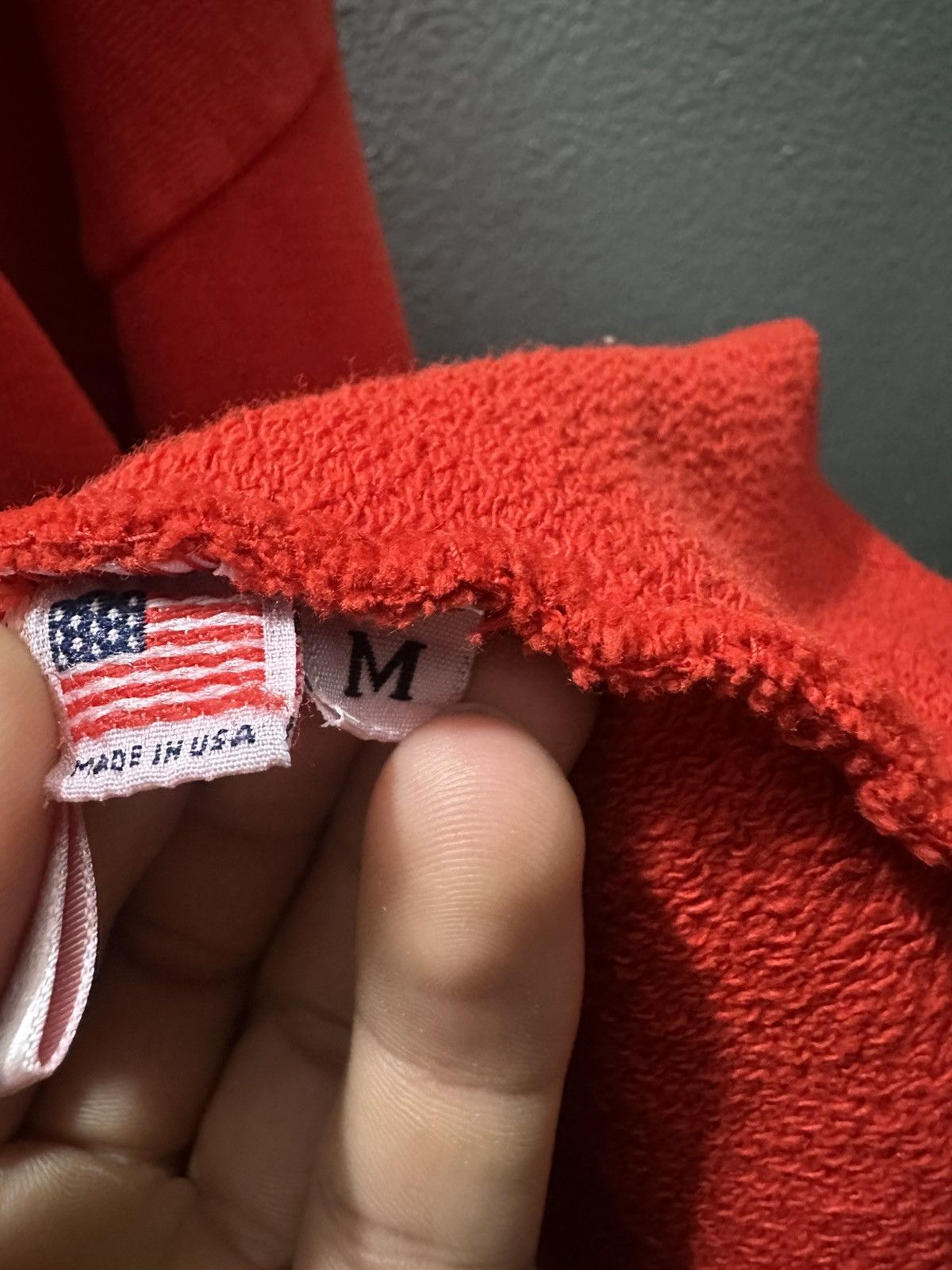 Vlone Vlone Red “Friends” Hoodie Size US L / EU 52-54 / 3 - 6 Thumbnail