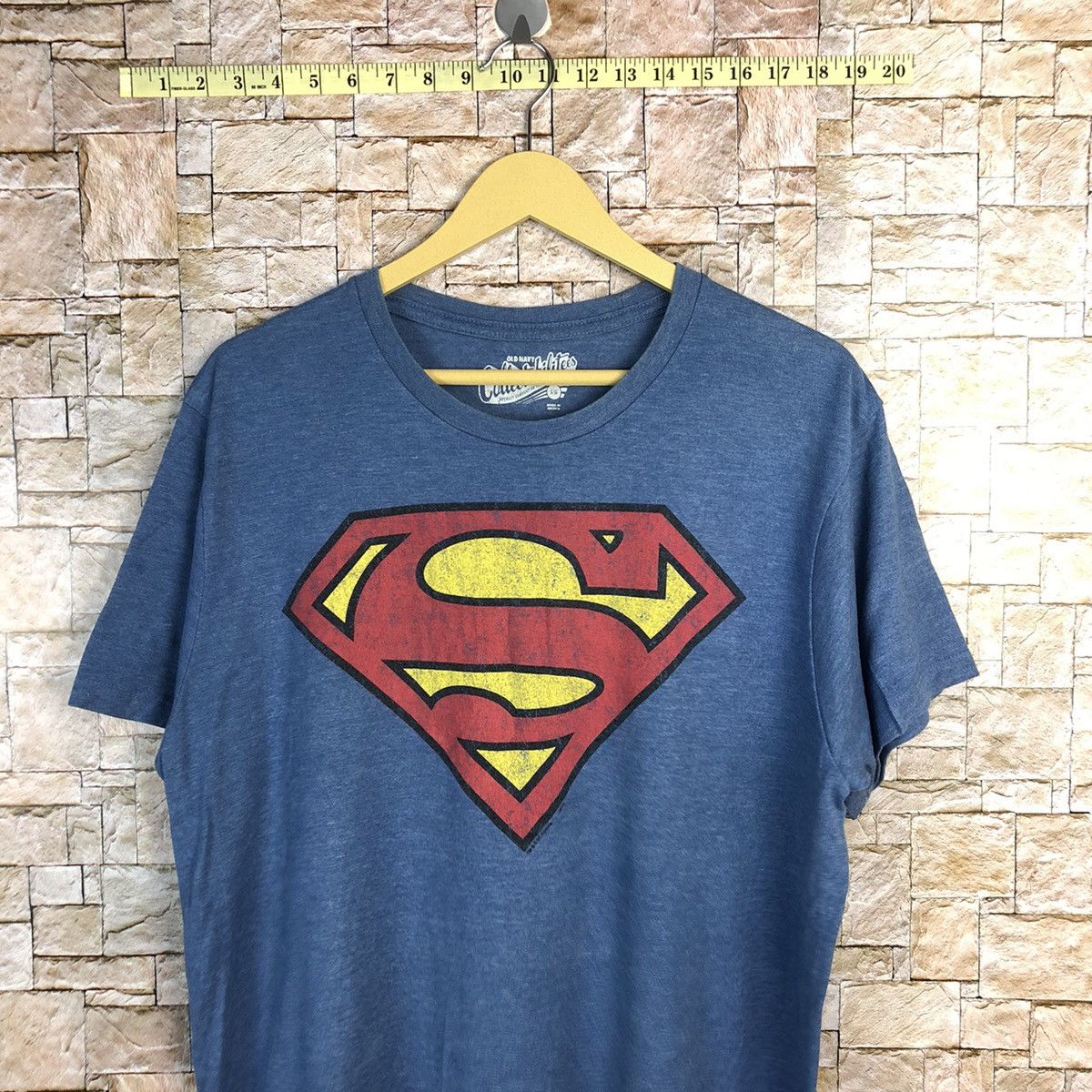 Japanese Brand × Marvel Comics Superman Blue T-Shirt #A549 Size US L / EU 52-54 / 3 - 2 Thumbnail