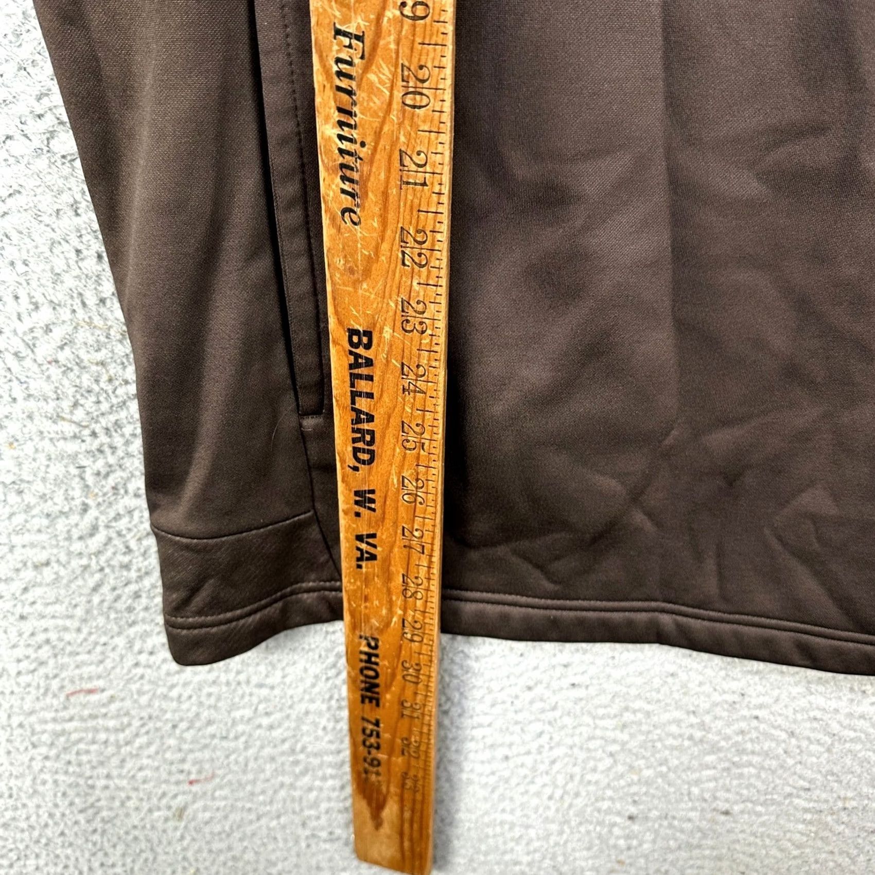 NFL Cleveland Browns Mens L Sweatshirt Hoodie Brown Drawstring NFL Football EUC Size US L / EU 52-54 / 3 - 7 Thumbnail