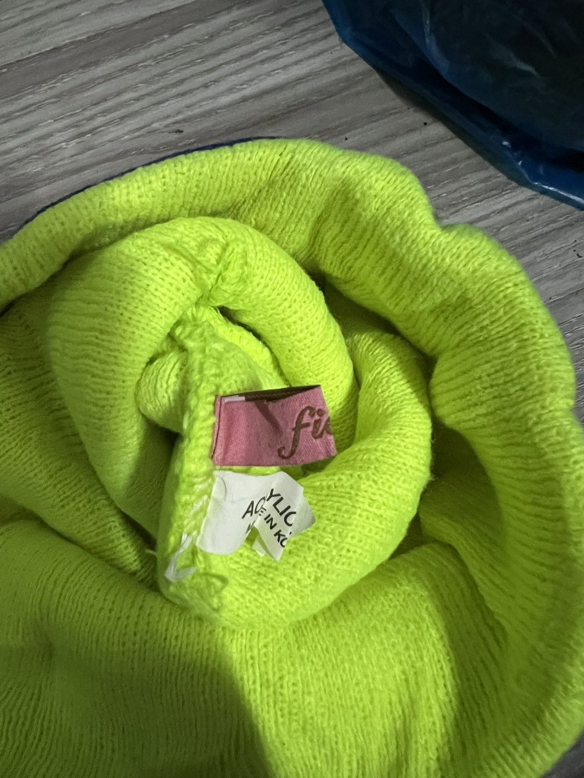 Vintage Vintage New York Spell Out Beanie Hat Size ONE SIZE - 6 Thumbnail