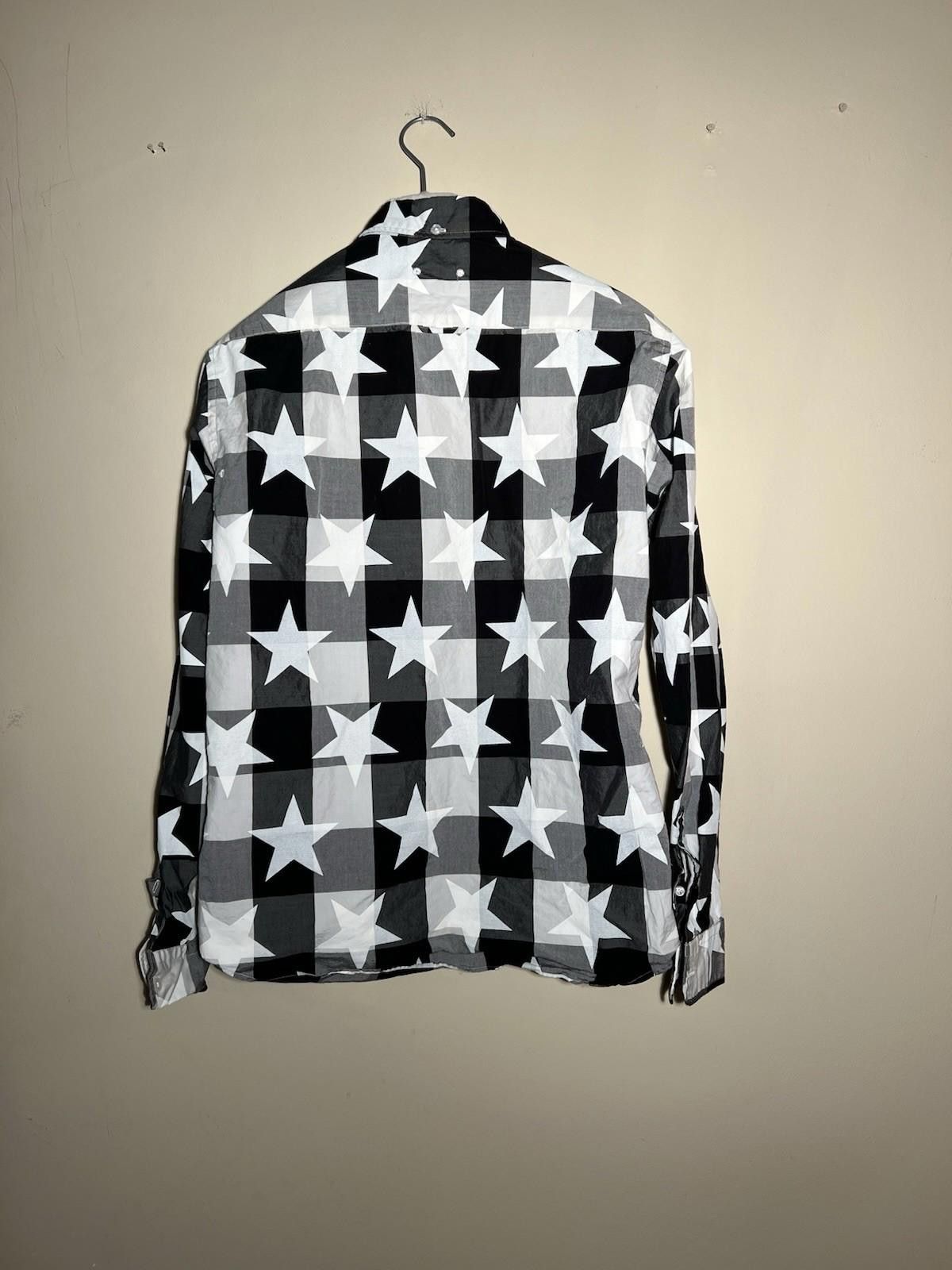 Sophnet. SOPHNET. Check Star Print Shirt White Black Large Size US L / EU 52-54 / 3 - 5 Thumbnail