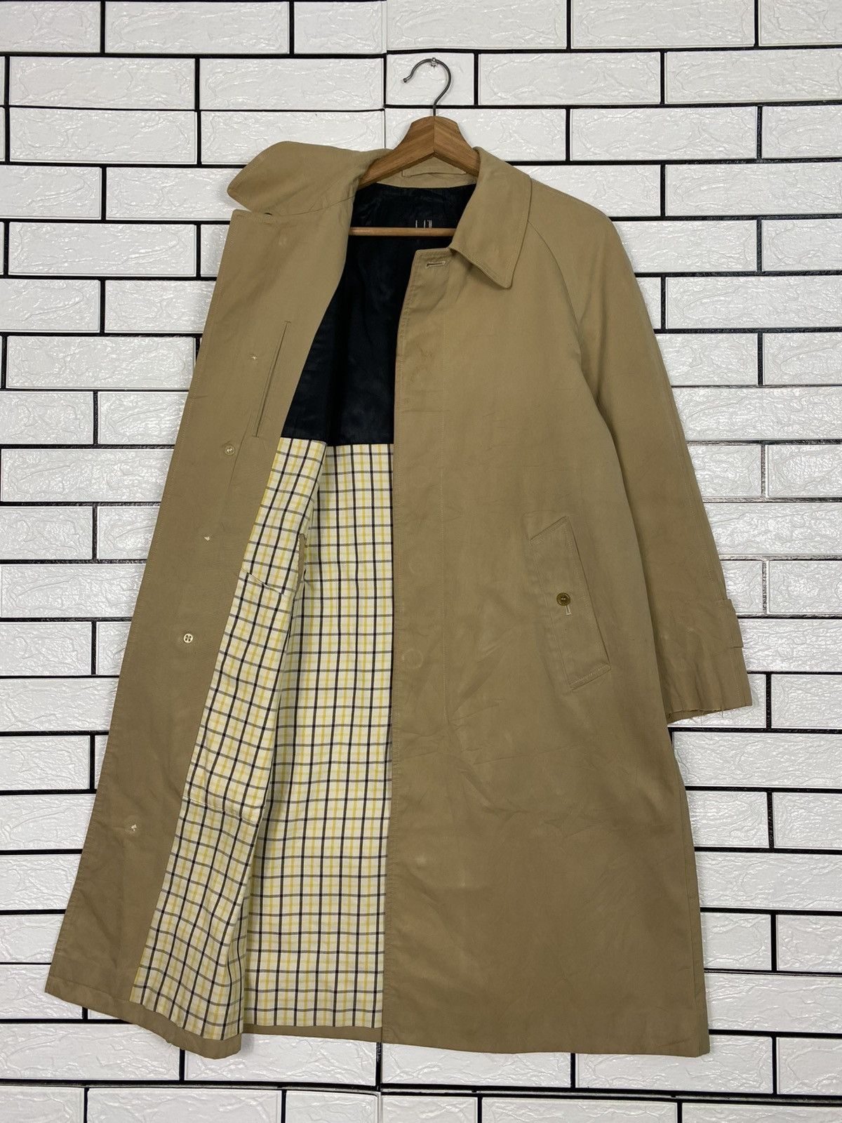 Vintage 🔥VINTAGE FLY LONG JACKET DUNHILL LONDON MADE IN ENGLAND Size US M / EU 48-50 / 2 - 13 Thumbnail