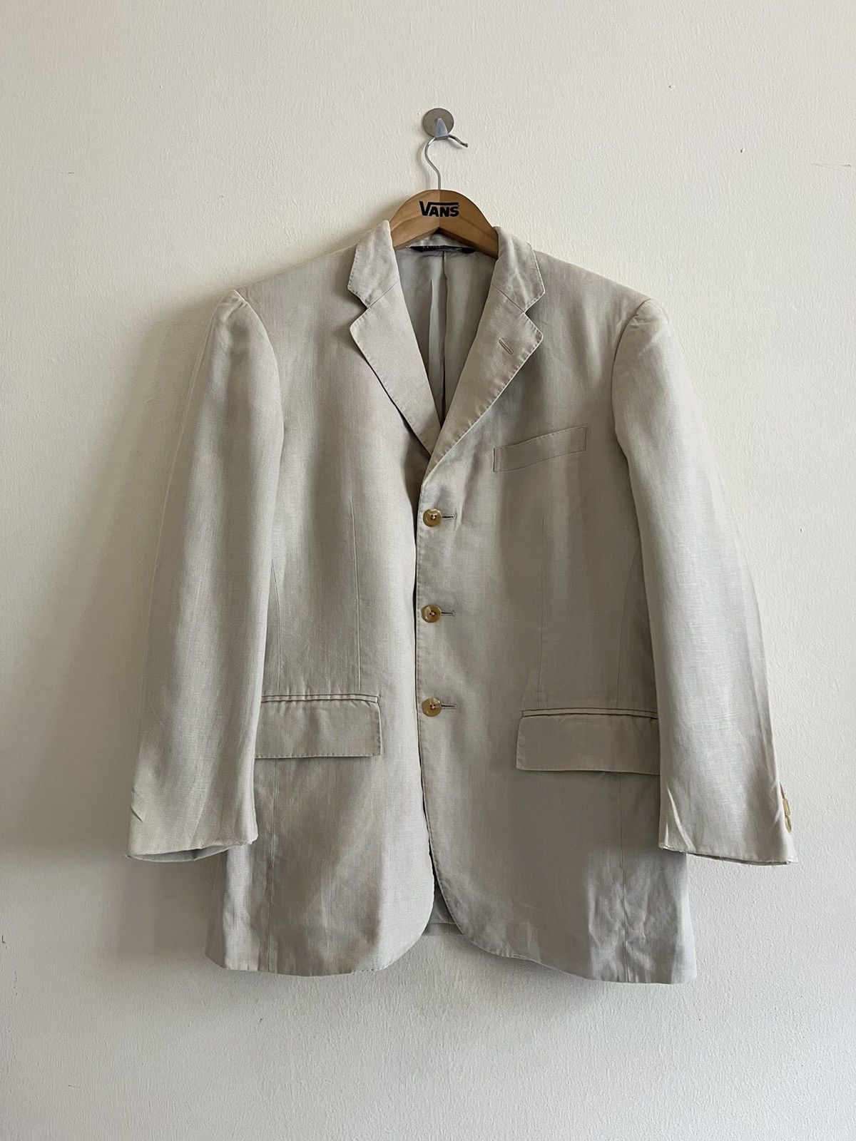 Polo Ralph Lauren × Ralph Lauren Polo Ralph Lauren Blazer Distressed Rare Size L / US 10 / IT 46 - 1 Thumbnail