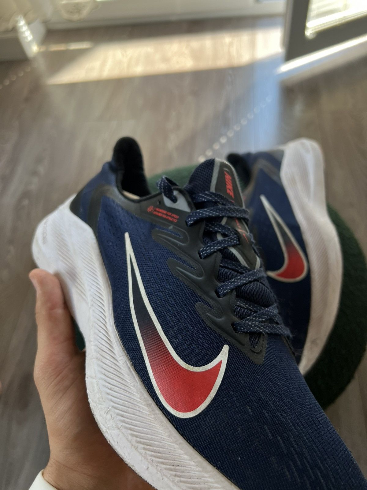 Japanese Brand × Nike ‼️Nike Running Zoom Winflo Fly Carbone Style Sneakers‼️ Size US 9.5 / EU 42-43 - 9 Thumbnail