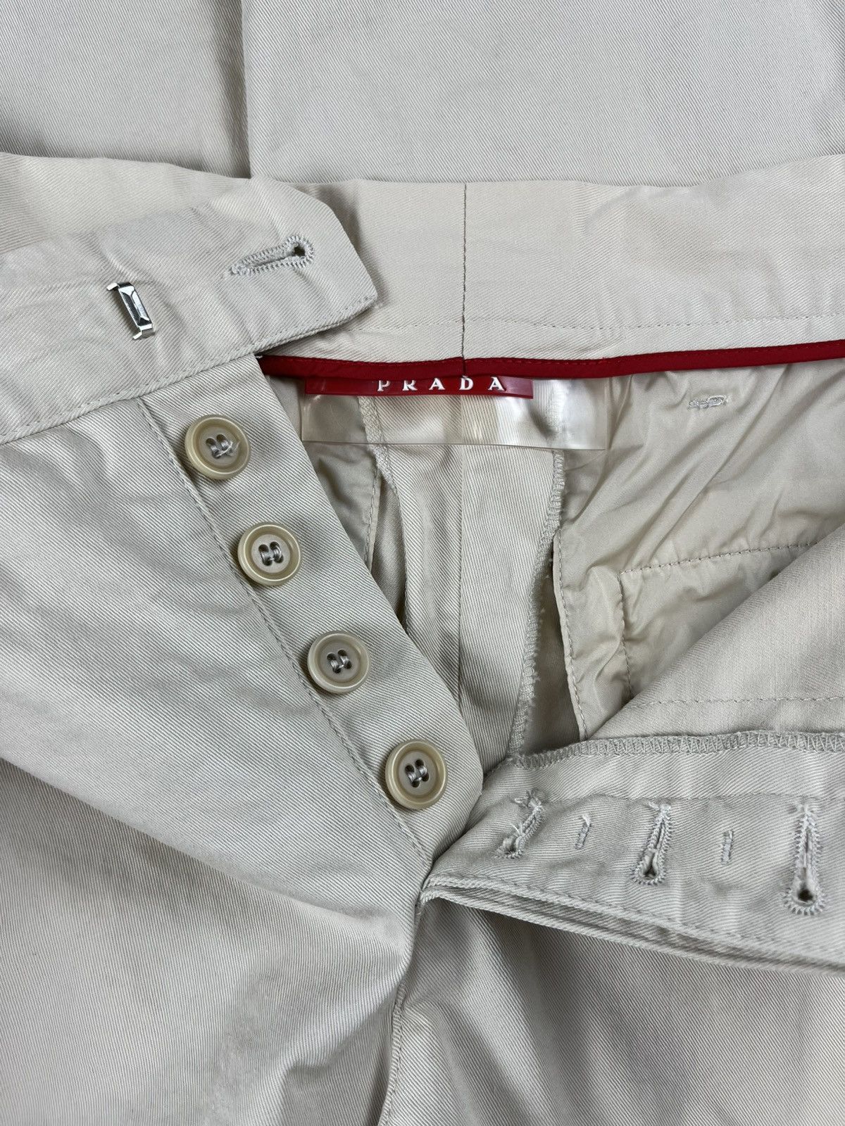Prada Prada Sport Red Tab Zipper Hem Trousers Pants Size US 28 / EU 44 - 8 Thumbnail