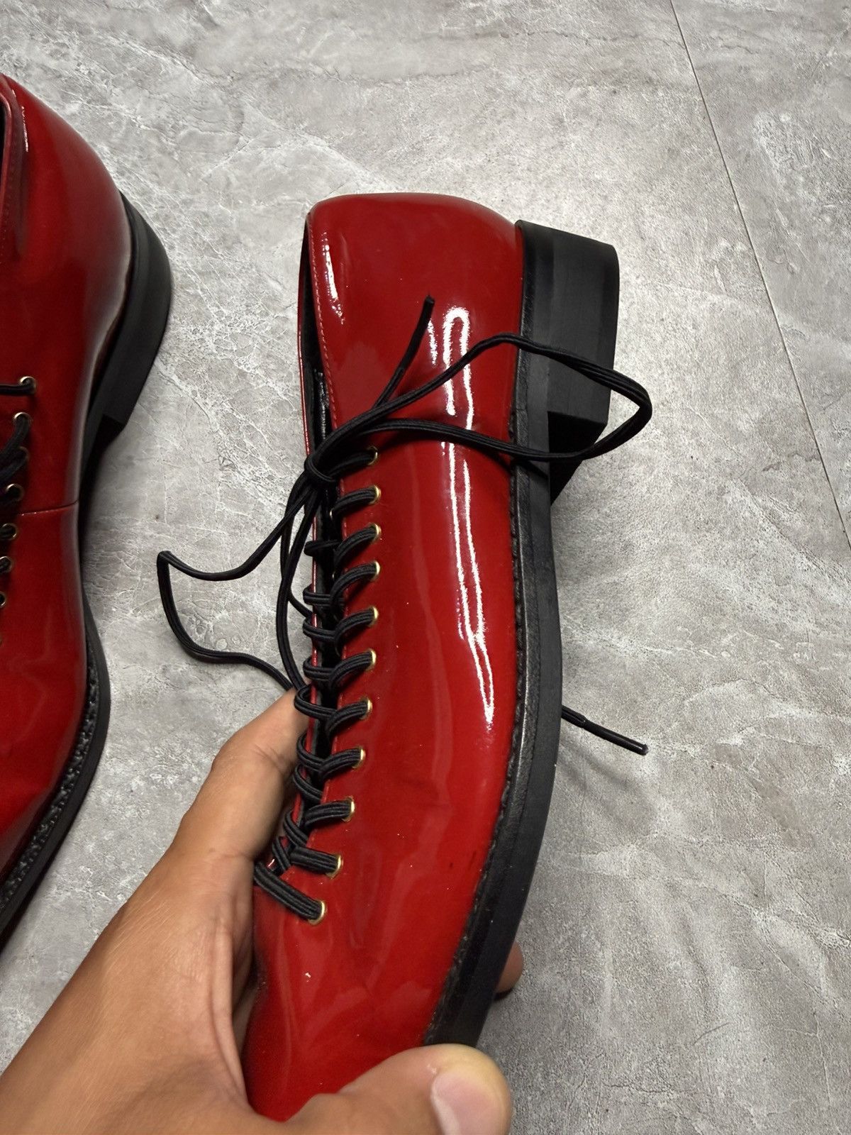 Comme des Garcons Comme Des Garcons Corset Patent Pointed Shoes Size US 7 / EU 40 - 8 Thumbnail