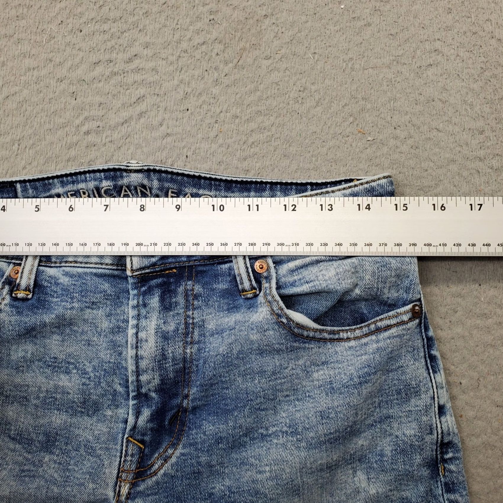 American Eagle Outfitters American Eagle Outfitters Jeans Men 30/34 Blue Denim Slim Straight 5-Pocket Design 31.25 Inseam Mens Size 30/34 Color Blue Size US 30 / EU 46 - 6 Thumbnail