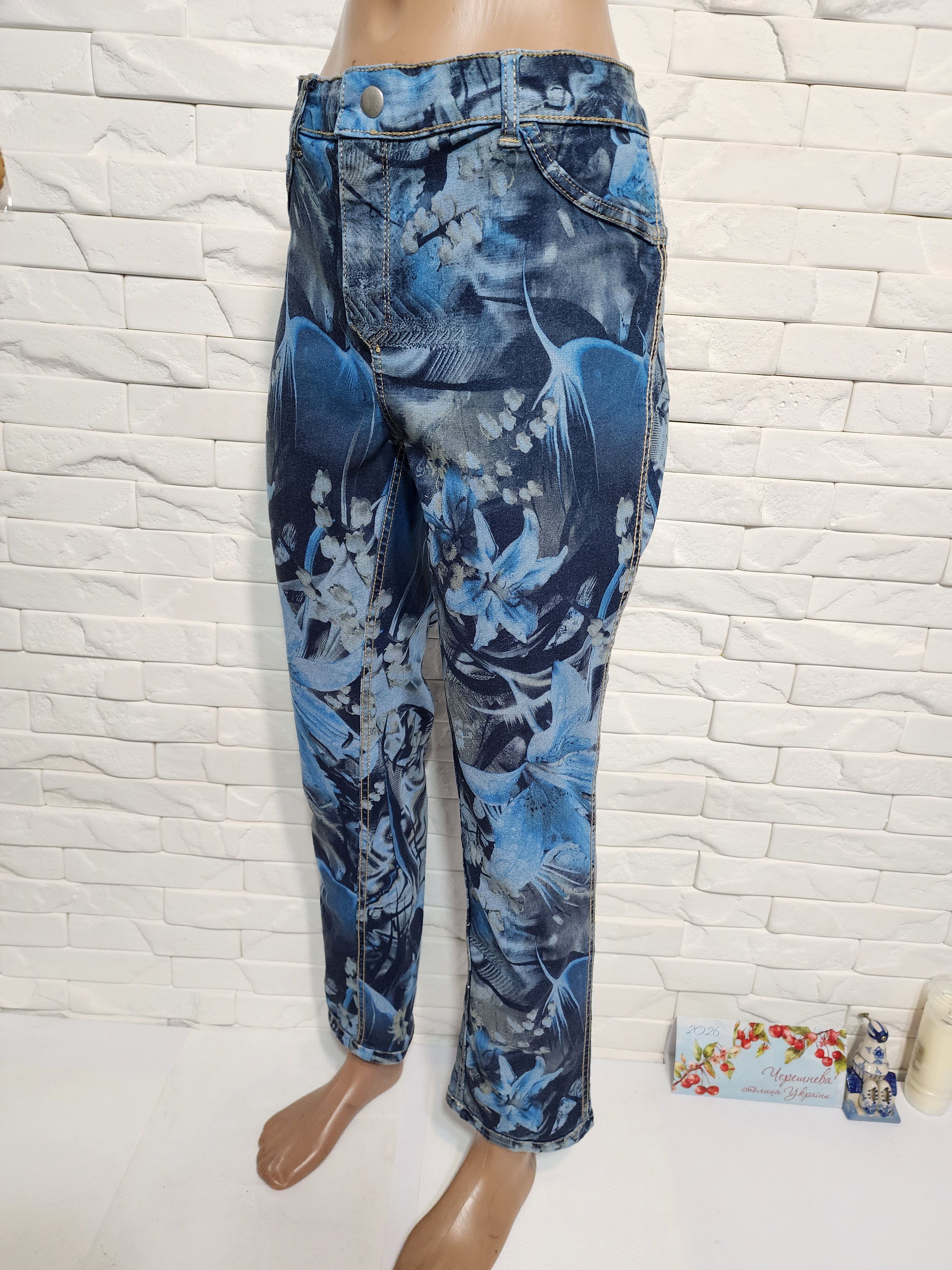 Other Reversible Denim Jeans: Women's Stretch Mid-Rise Pants Size 35" - 2 Thumbnail