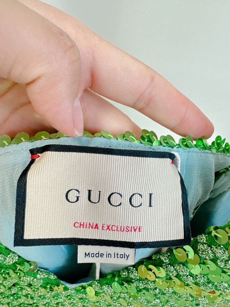 Gucci Gucci Green sequin vest 2502-Nextarrow Size US XS / EU 42 / 0 - 3 Thumbnail