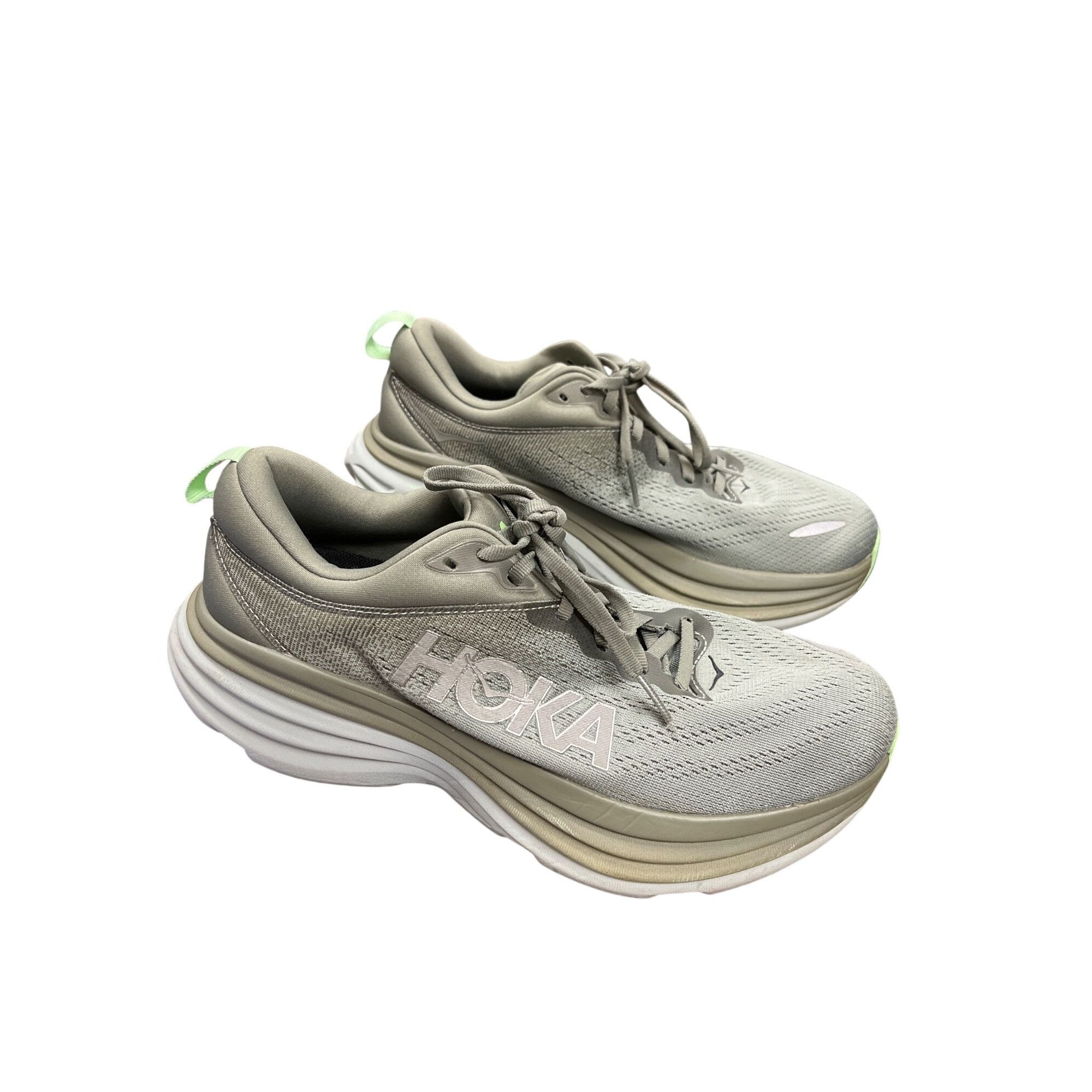 Hoka Hoka Bondi 8 wms gray green casual athletic running sneakers Size US 9 / IT 39 - 15 Thumbnail