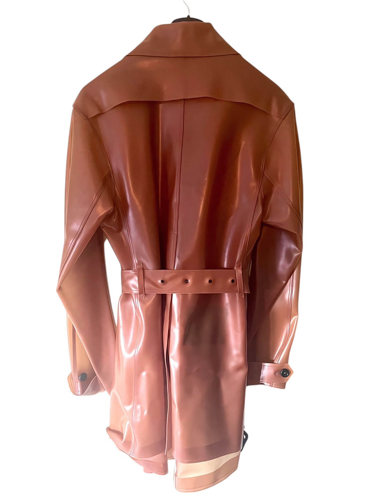 Burberry Prorsum A/W 2013 RUNWAY TRANSPARENT PVC TRENCH COAT Size US S / EU 44-46 / 1 - 3 Thumbnail