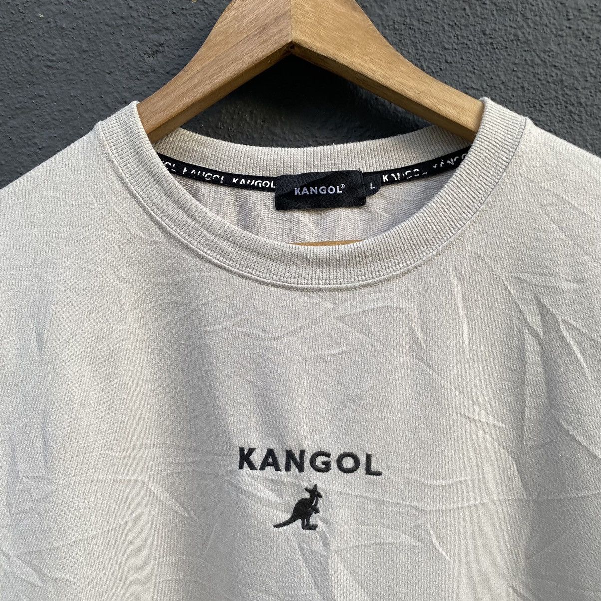 Kangol Thrashed Vintage Kangol Embroidered Logo ERD GRUNGE TSHIRT Size US L / EU 52-54 / 3 - 4 Thumbnail