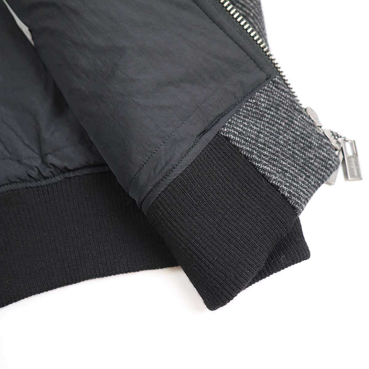 Yohji Yamamoto Yohji Yamamoto PourHomme 24AW CARSE TWEED FLIGHT JACKET Size US M / EU 48-50 / 2 - 6 Thumbnail