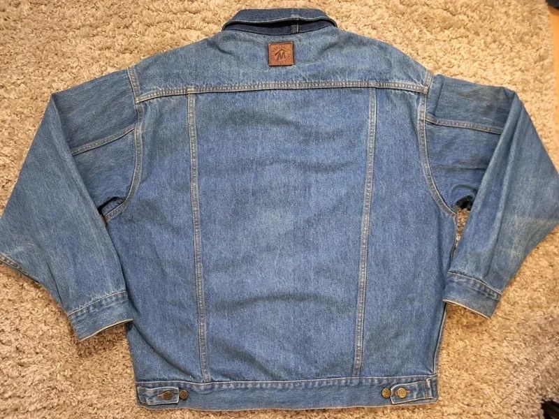 Marlboro Classics Vintage Malboro Denim Jacket XL Size US XL / EU 56 / 4 - 7 Thumbnail