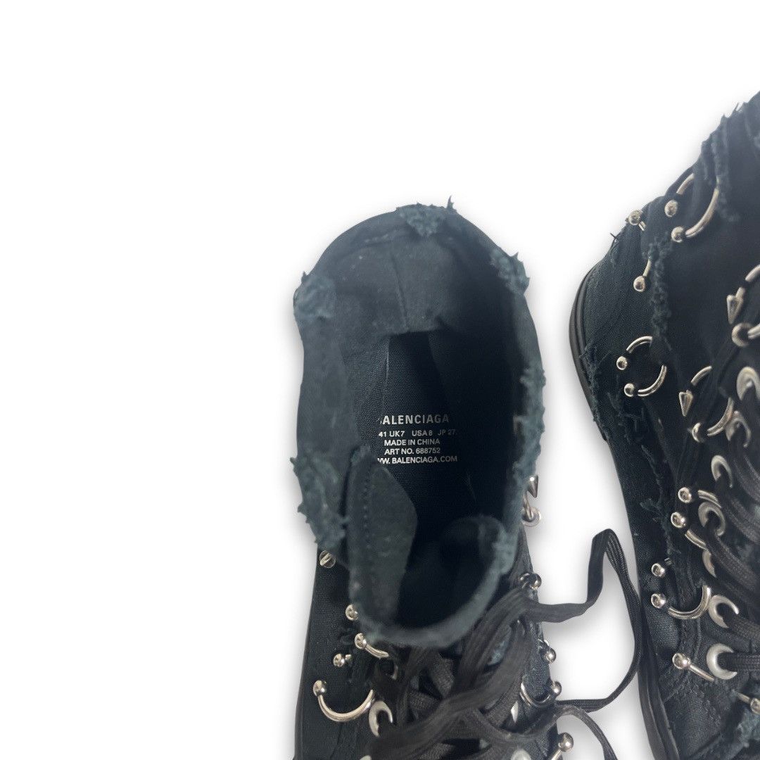 Balenciaga Balenciaga Paris Pierced Sneakers Size US 8.5 / EU 41-42 - 6 Thumbnail