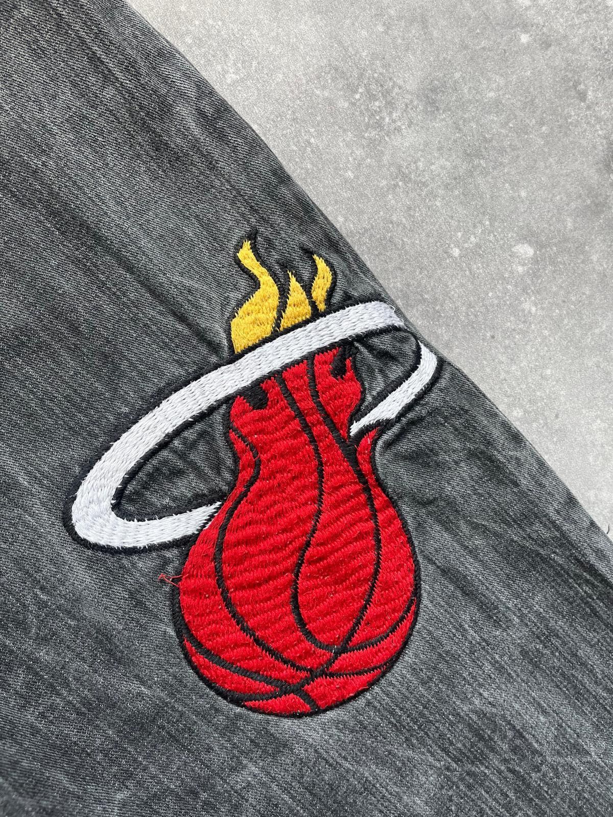 NBA × Southpole UNK Denim x NBA Miami Heats Baggy / Straight Jeans Pants Size US 34 / EU 50 - 7 Thumbnail