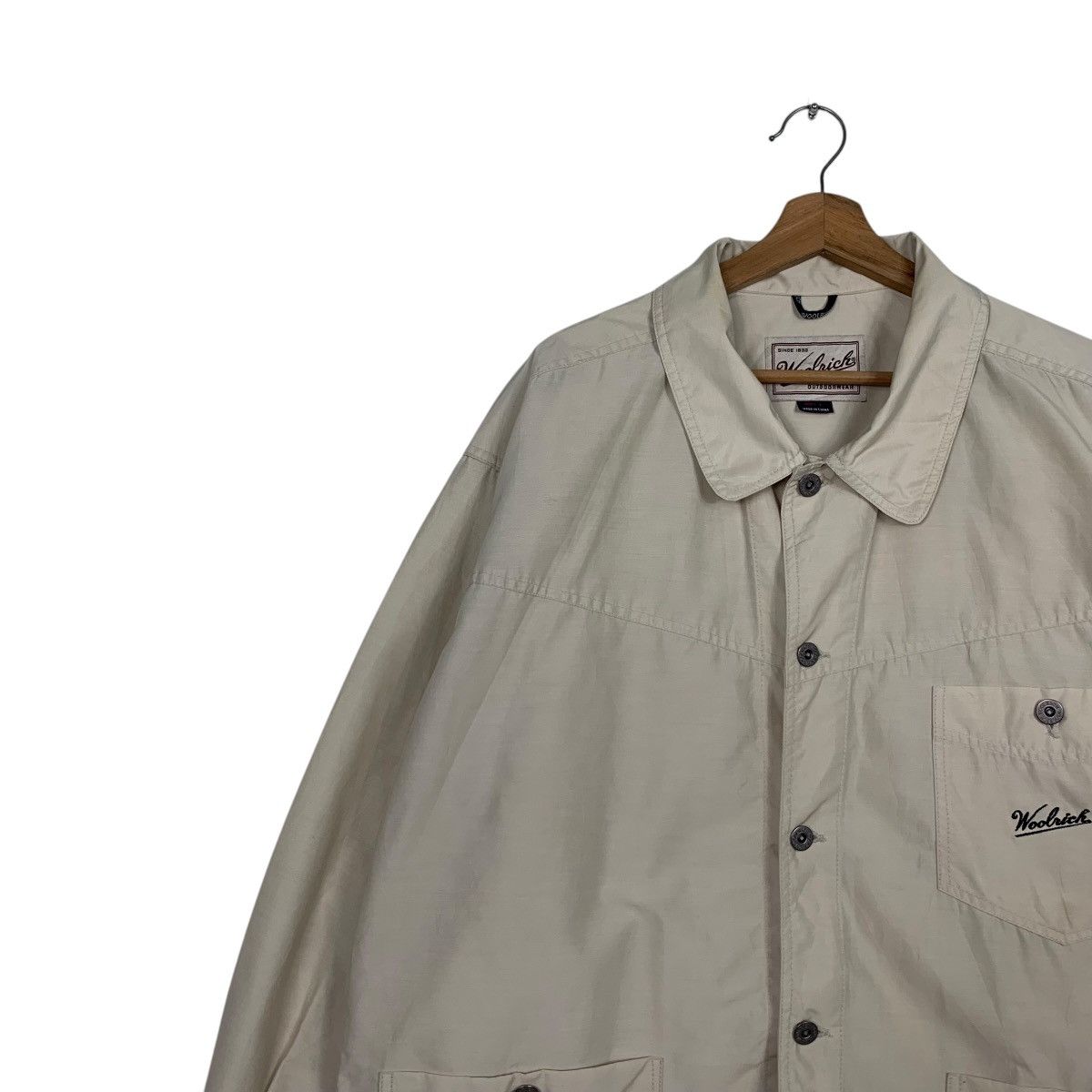 Woolrich Woolen Mills 90's WOOLRICH Three Pocket Work Casual Jacket #2477-C111 Size US L / EU 52-54 / 3 - 6 Thumbnail
