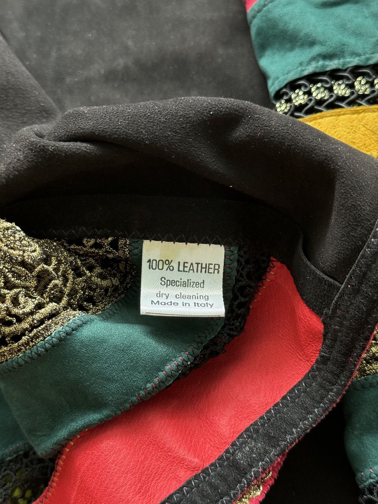 Just Cavalli × Roberto Cavalli × Vintage Roberto Cavalli 90s archive vintage coloured leather vest Size US S / EU 44-46 / 1 - 5 Thumbnail