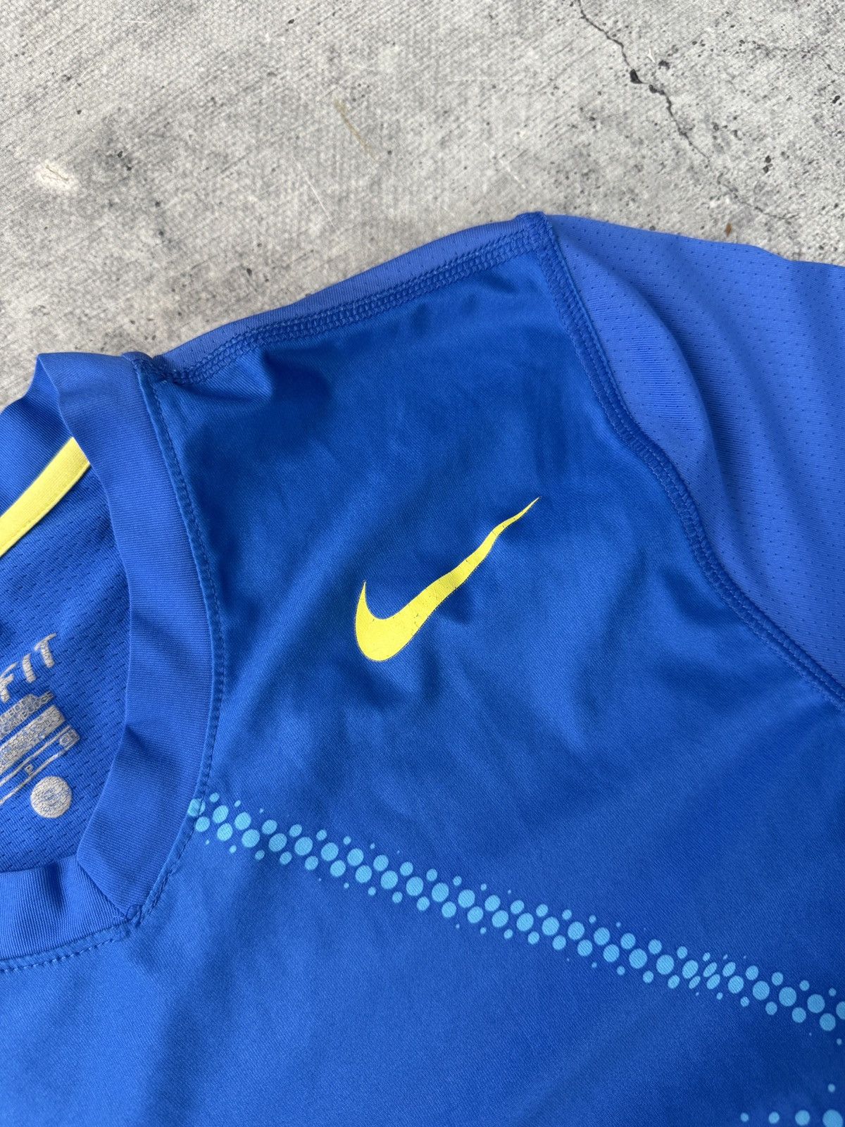 Nike Nike Rafael Nadal 2011 US Open Final Match Worn Shirt Size US S / EU 44-46 / 1 - 3 Thumbnail