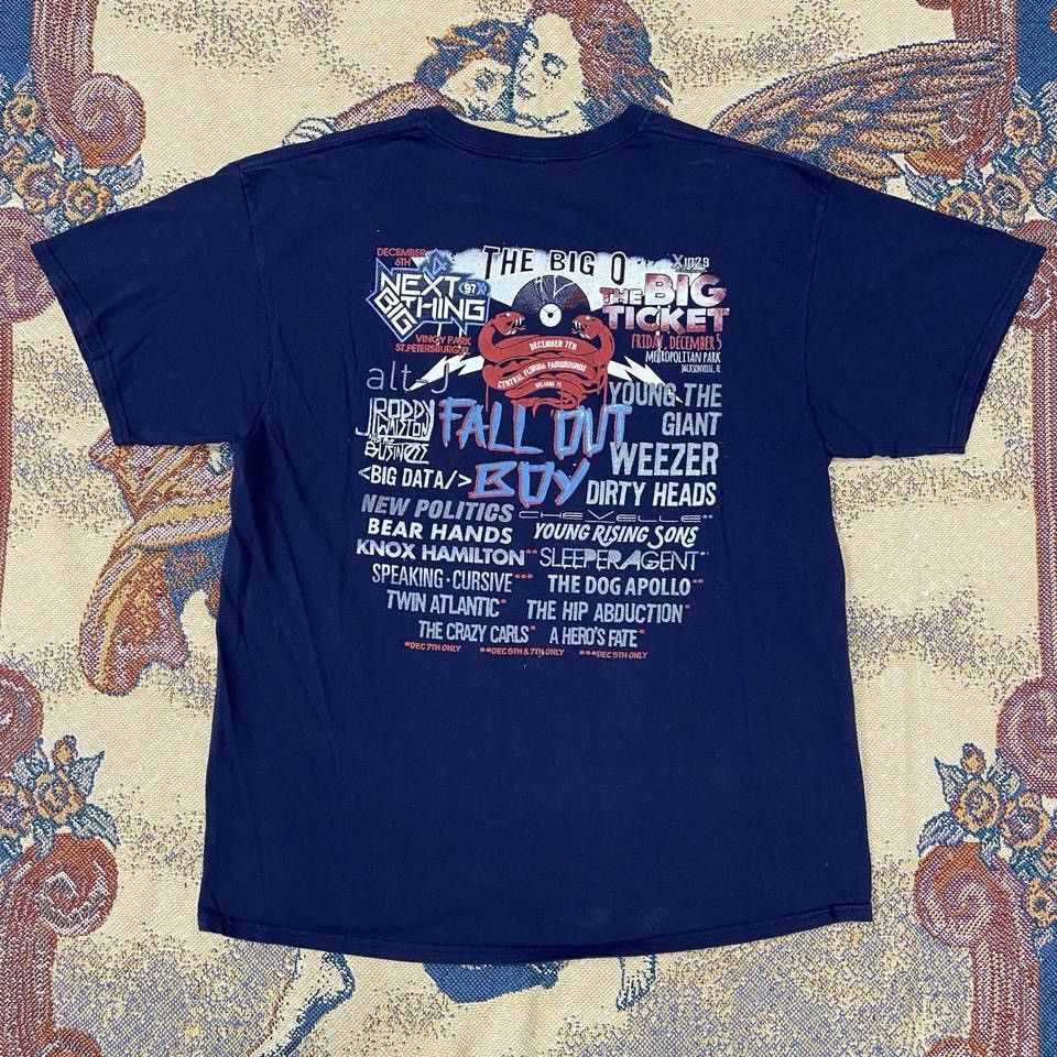 Vintage Vintage Fallout Boy 2014 Shirt Size US XL / EU 56 / 4 - 2 Thumbnail
