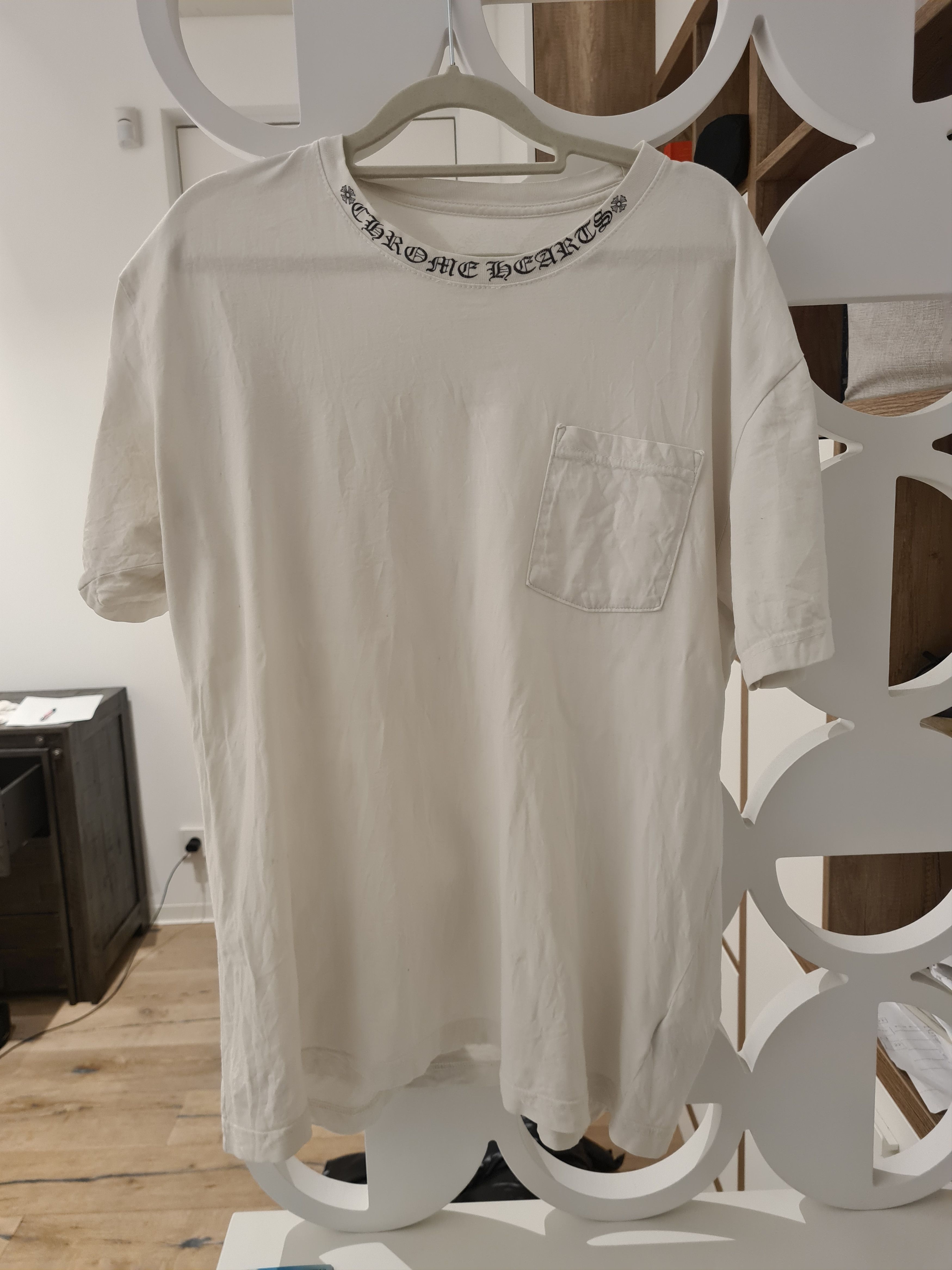 Image of Chrome Hearts Men's T-Shirt in White (Size XL)