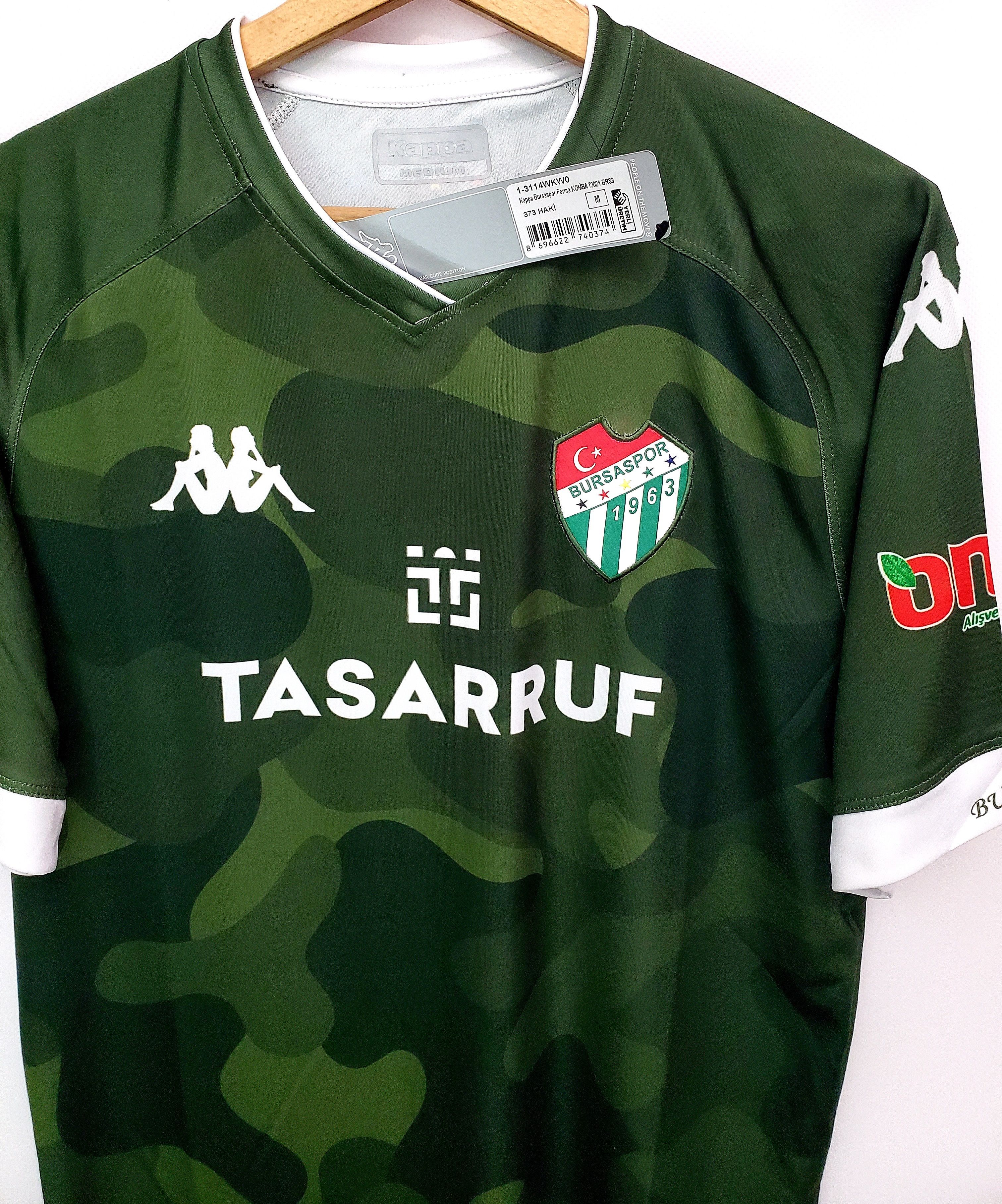 Kappa BURSASPOR 2020/21 Kappa away soccer jersey size M Size US M / EU 48-50 / 2 - 2 Thumbnail