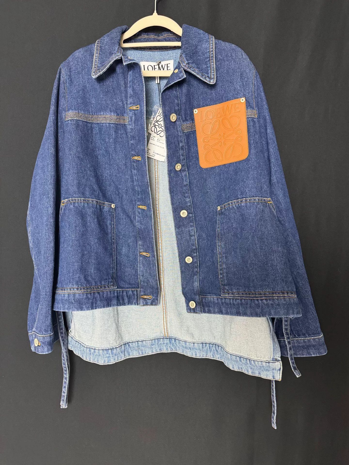 Loewe Loewe Blue Denim Jacket Size 36 Size US L / EU 52-54 / 3 - 1 Thumbnail