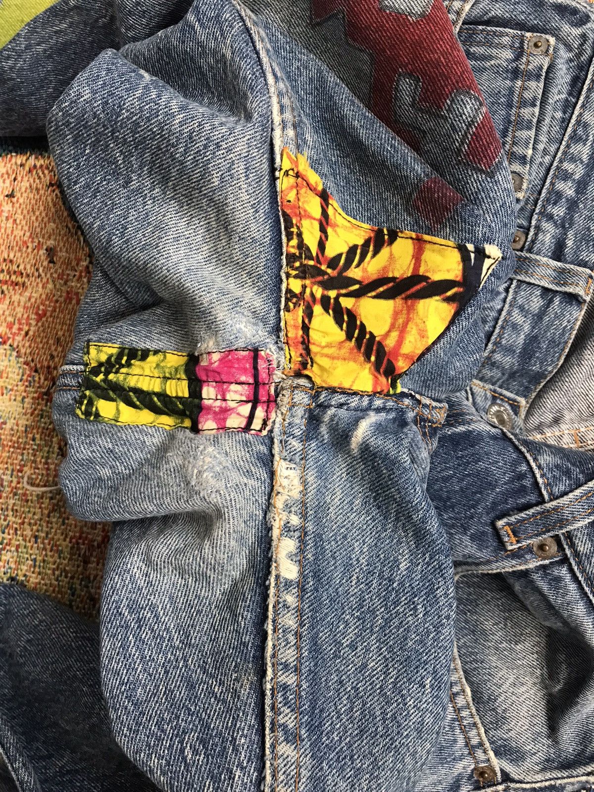 Levi's Vintage Levi’s reworked 501 denim Size US 36 / EU 52 - 8 Thumbnail