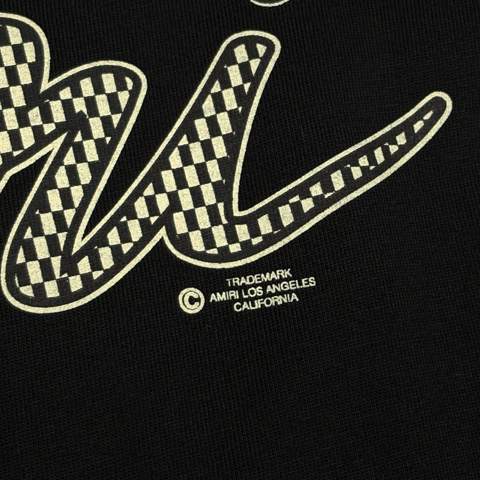 Amiri Amiri Script Logo T-Shirt ' Black ' | 100% AUTHENTIC! Size US XL / EU 56 / 4 - 6 Thumbnail