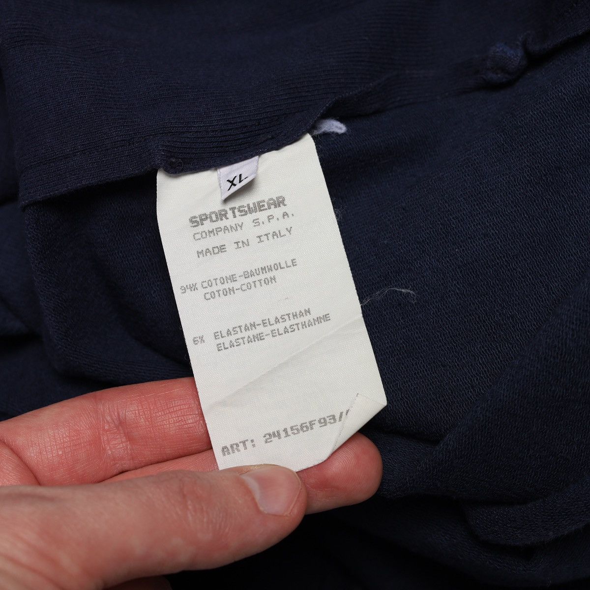Stone Island Rare Vintage Stone Island 90s Navy Sweatshirt Crewneck 1996 Size US XL / EU 56 / 4 - 20 Thumbnail