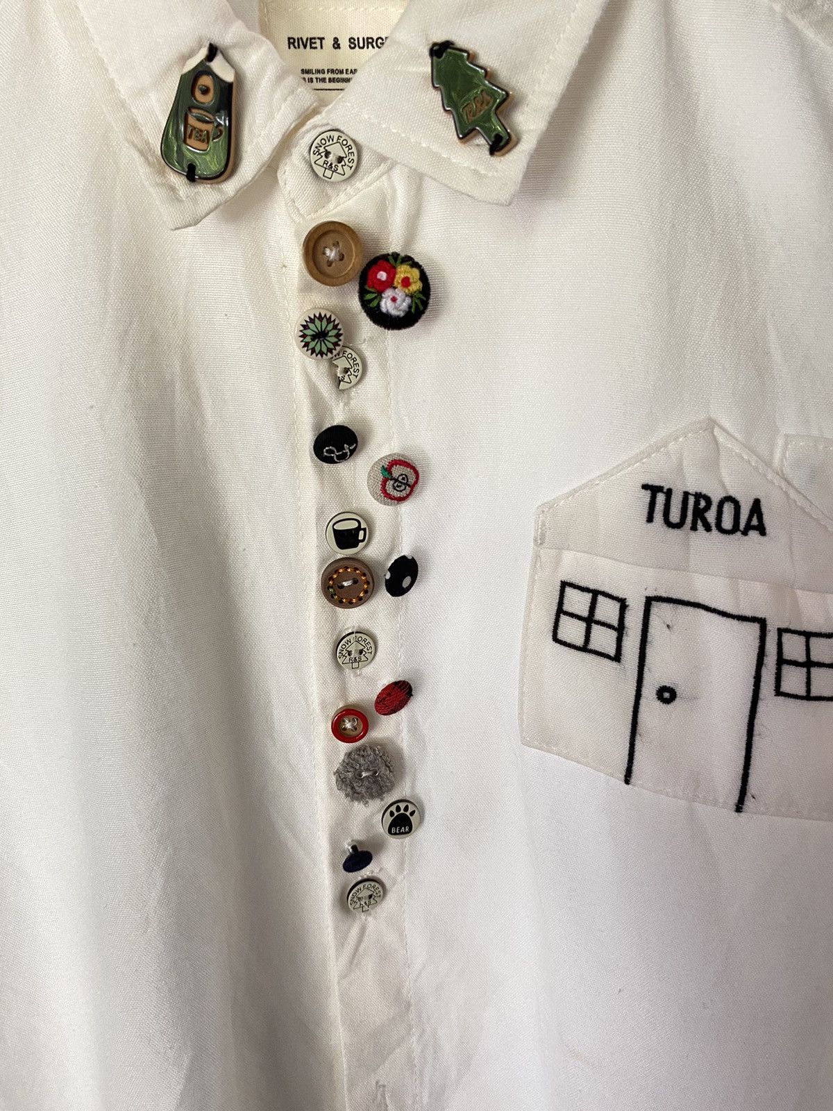 Designer × Japanese Brand RIVET & SURGE shirt Size US M / EU 48-50 / 2 - 11 Thumbnail