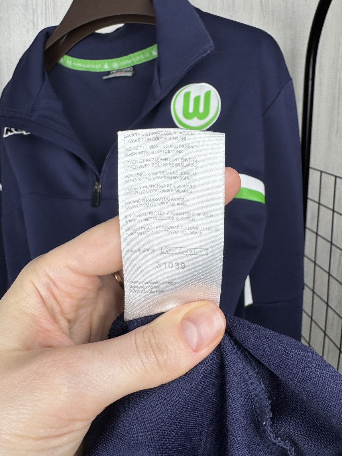 Kappa VfL Wolfsburg Drill Top KAPPA Die 2015 2016 Training Jersey Size US XXL / EU 58 / 5 - 12 Thumbnail