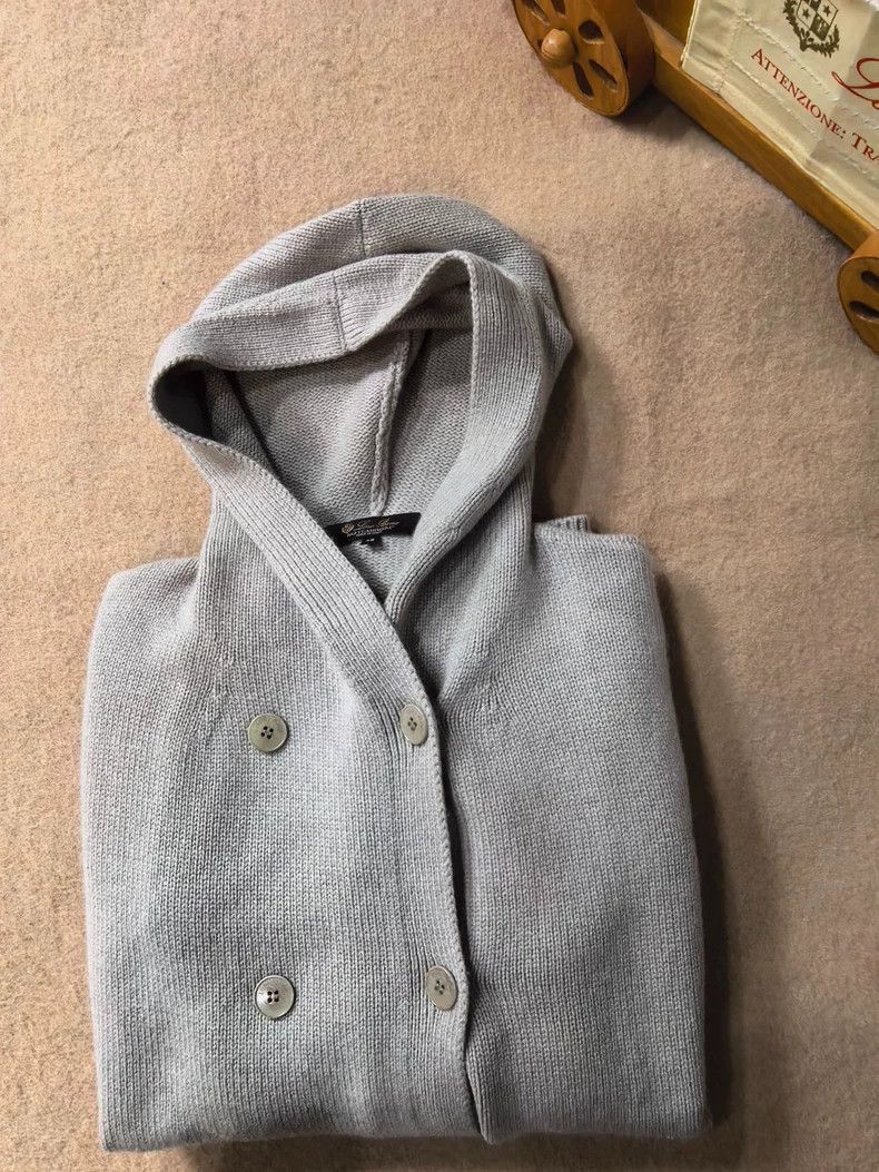 Loro Piana Loro Piana Cashmere Knit Hoodie- Size US M / EU 48-50 / 2 - 3 Thumbnail