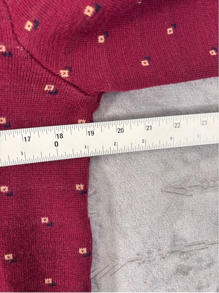Nordstrom Boy’s Nordstrom Sweater Size L Red Beige Size US L / EU 52-54 / 3 - 3 Thumbnail